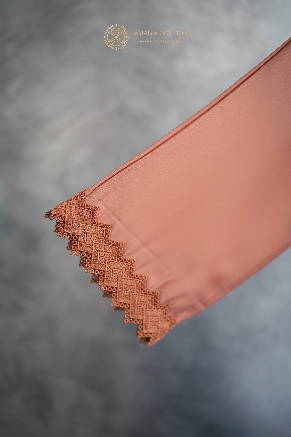 Vintage Rose Lace Abaya