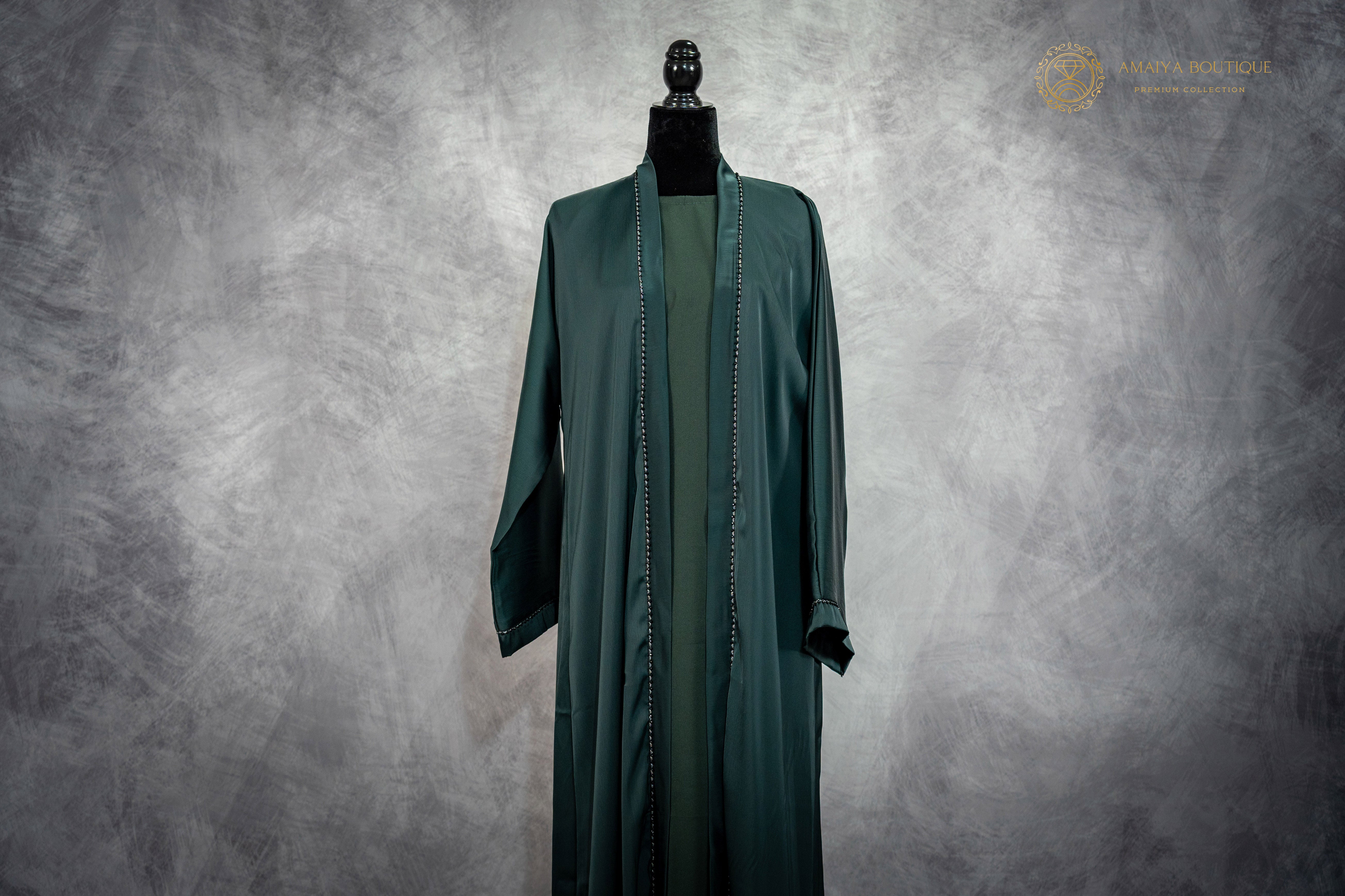 Verdah Green Abaya