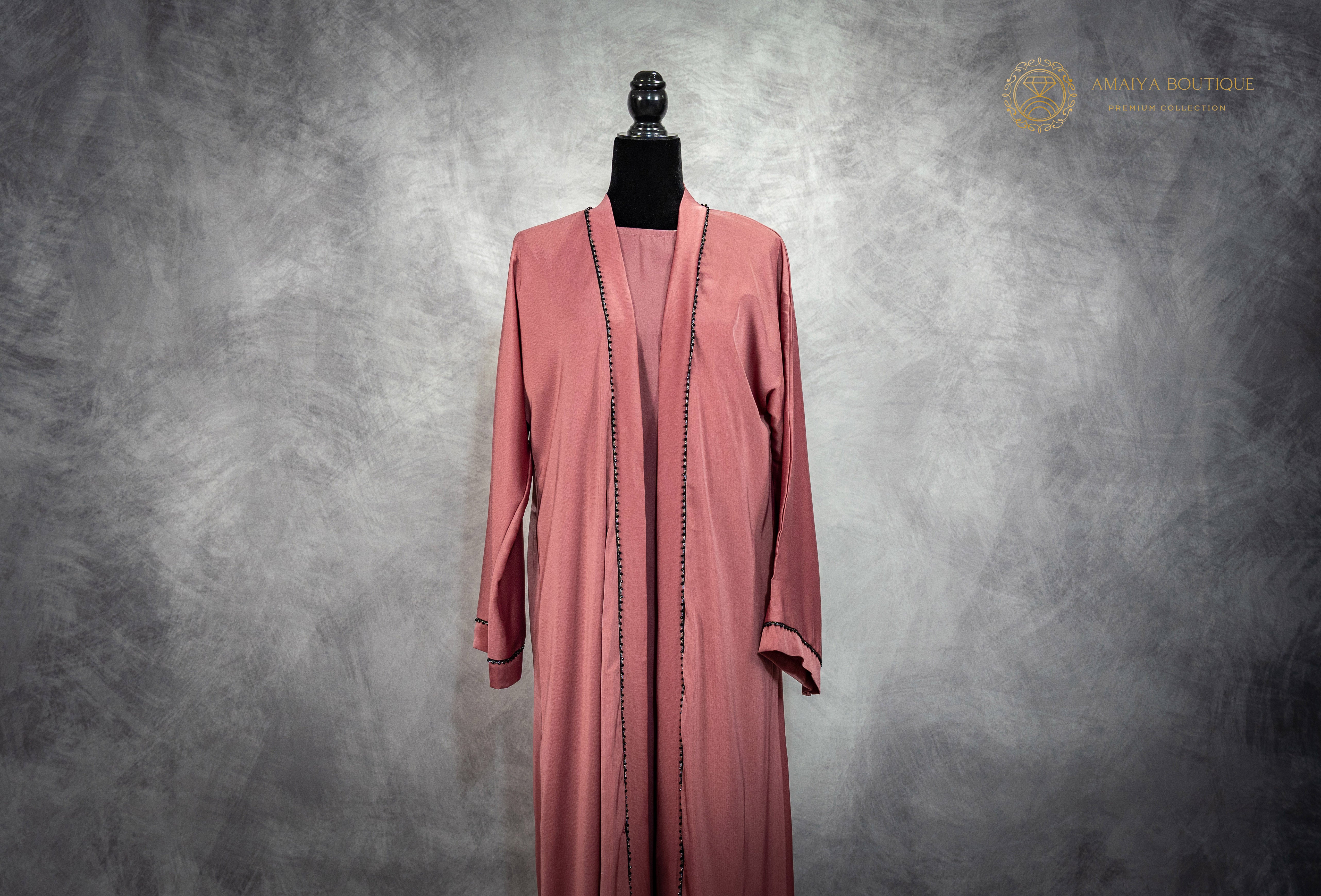 Pink Fushia Abaya