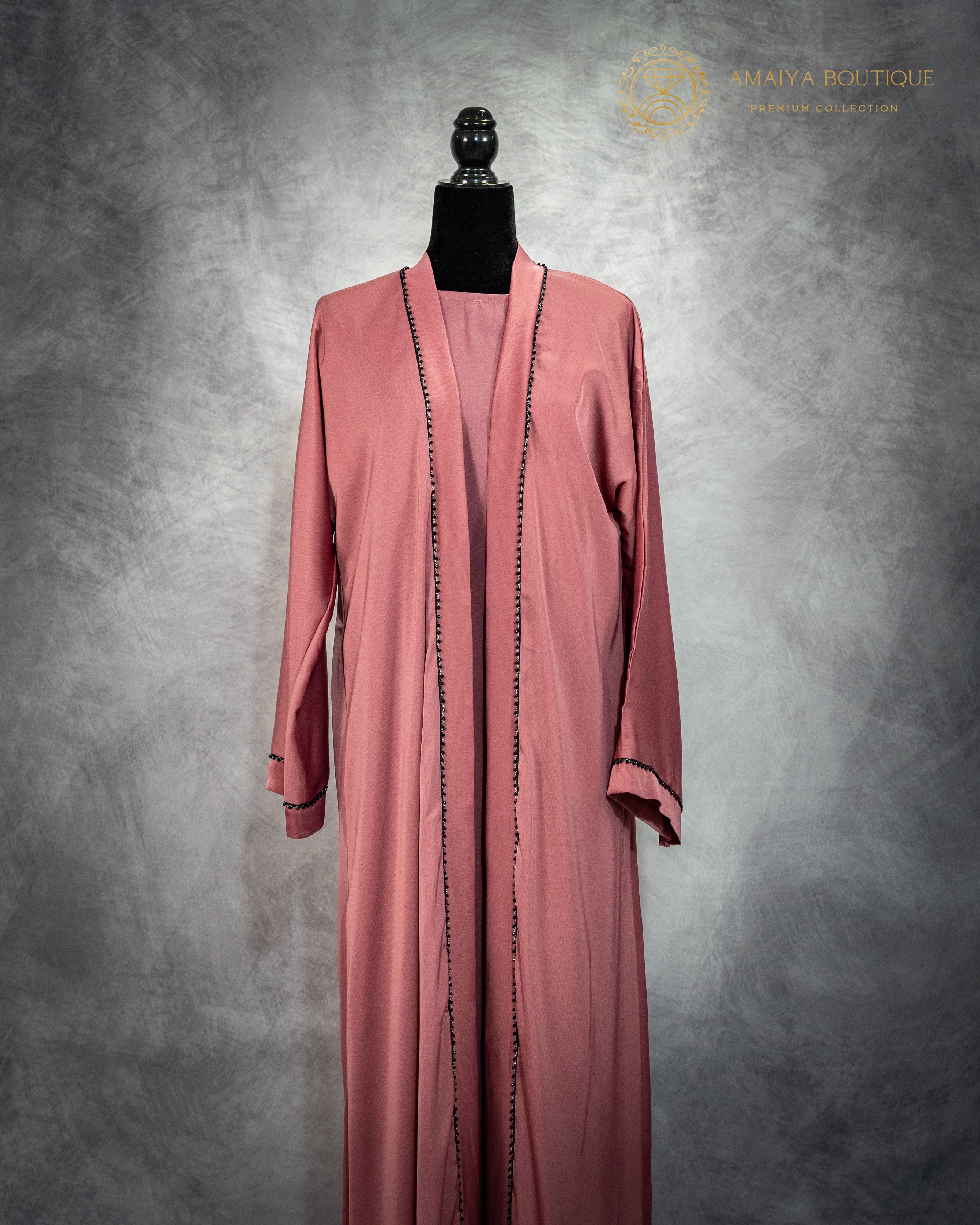 Pink Fushia Abaya