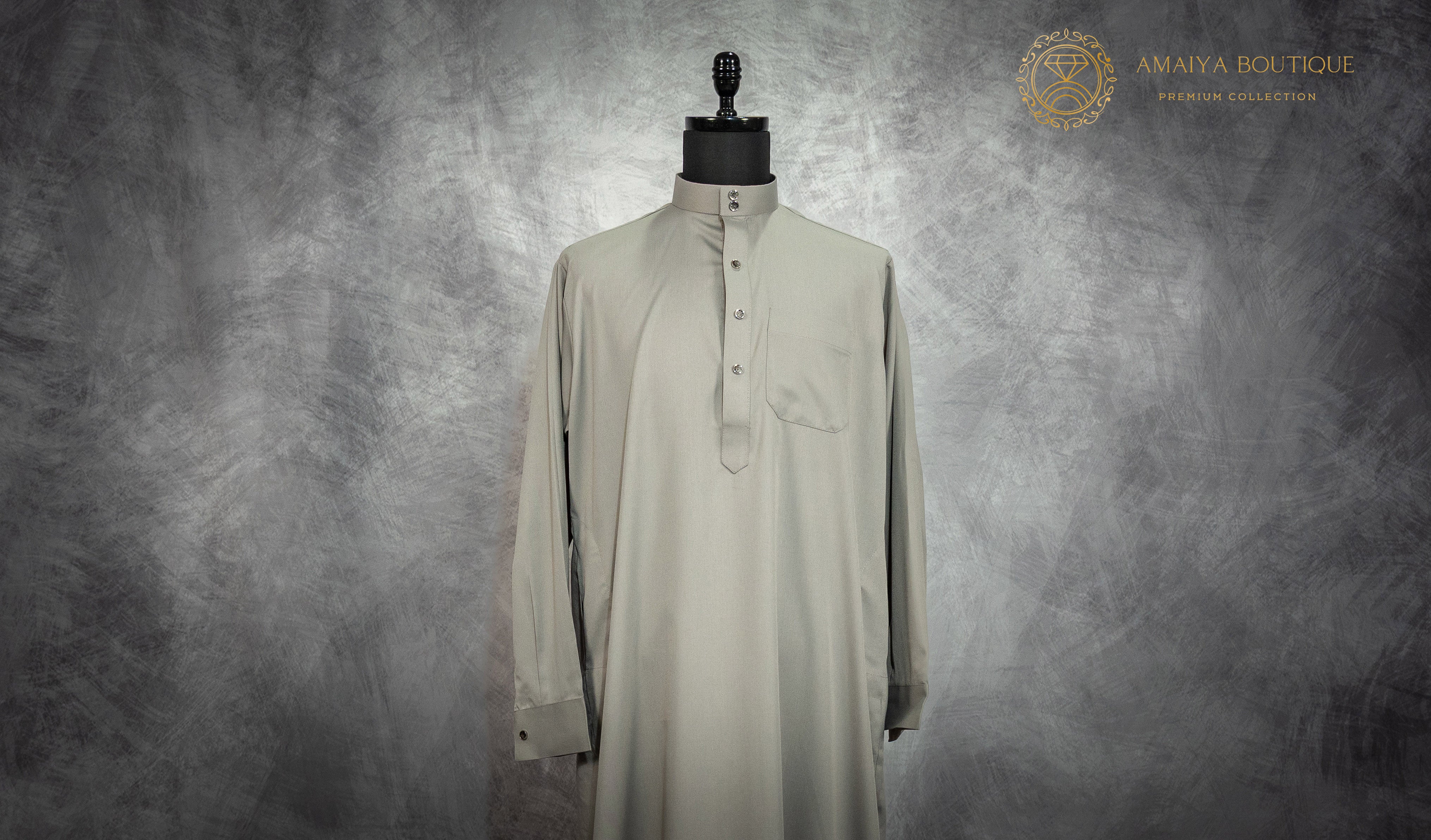 Saudi Kandura - Stone Beige