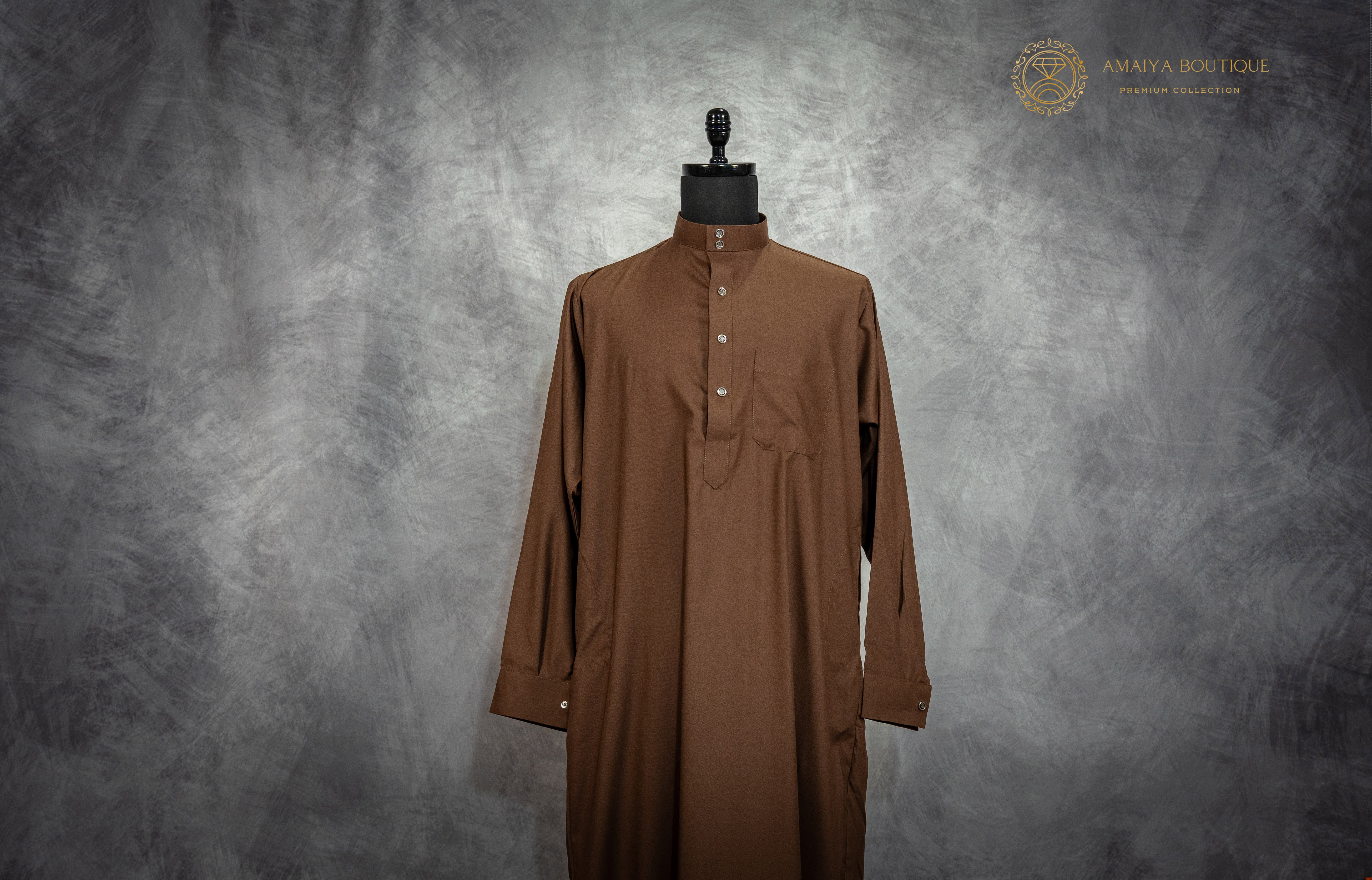 Saudi Kandura - Brown