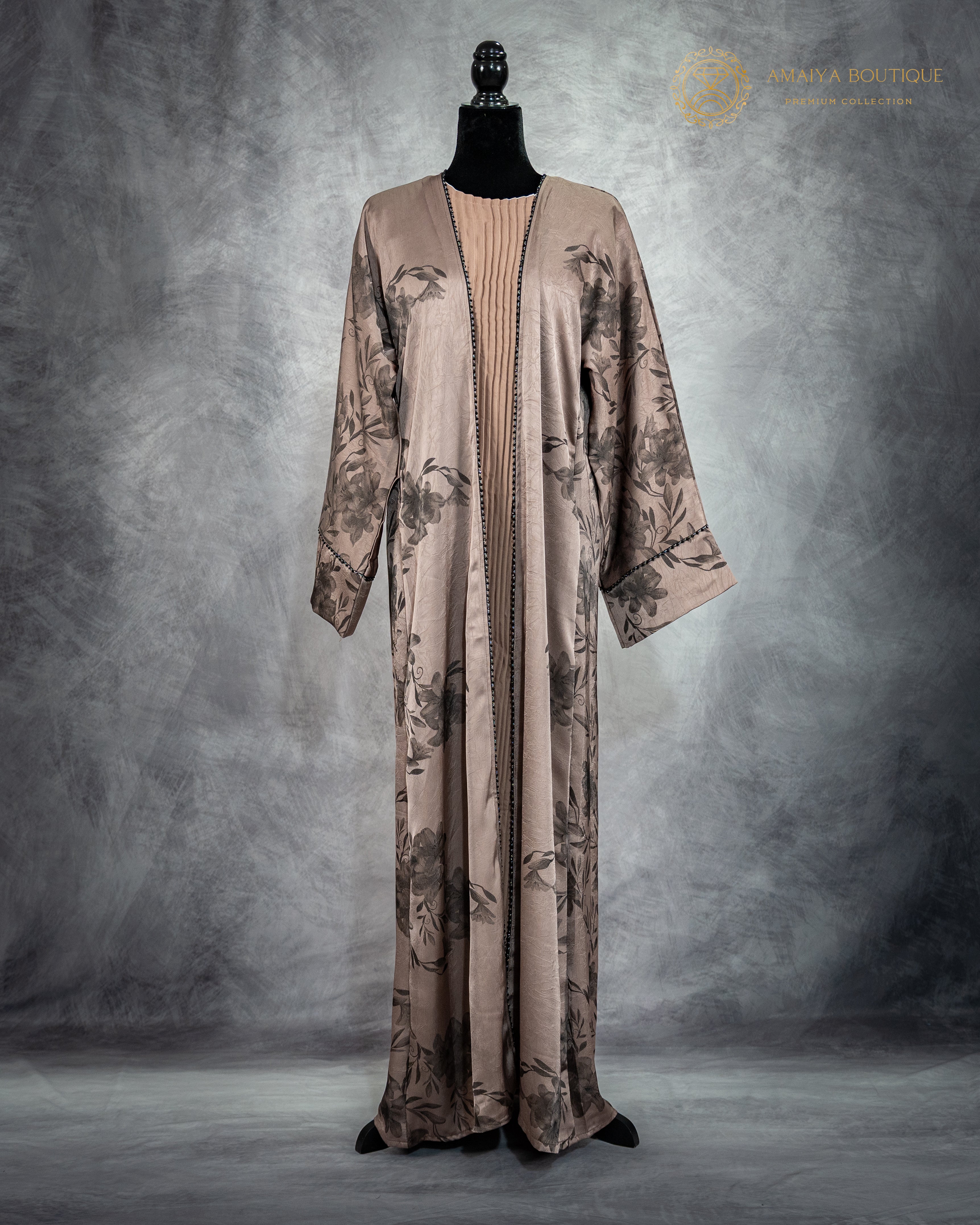 Layali Taupe Abaya
