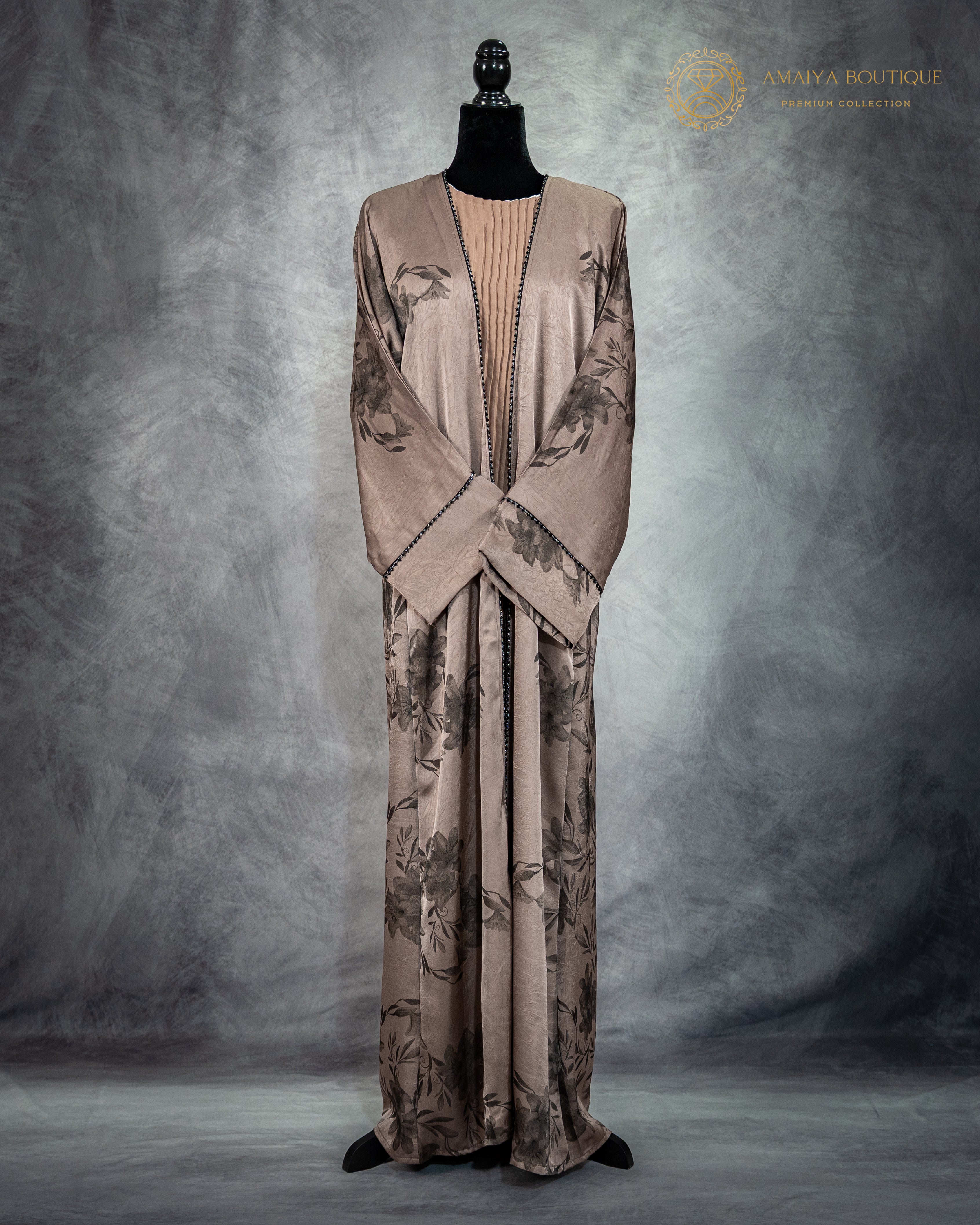 Layali Taupe Abaya