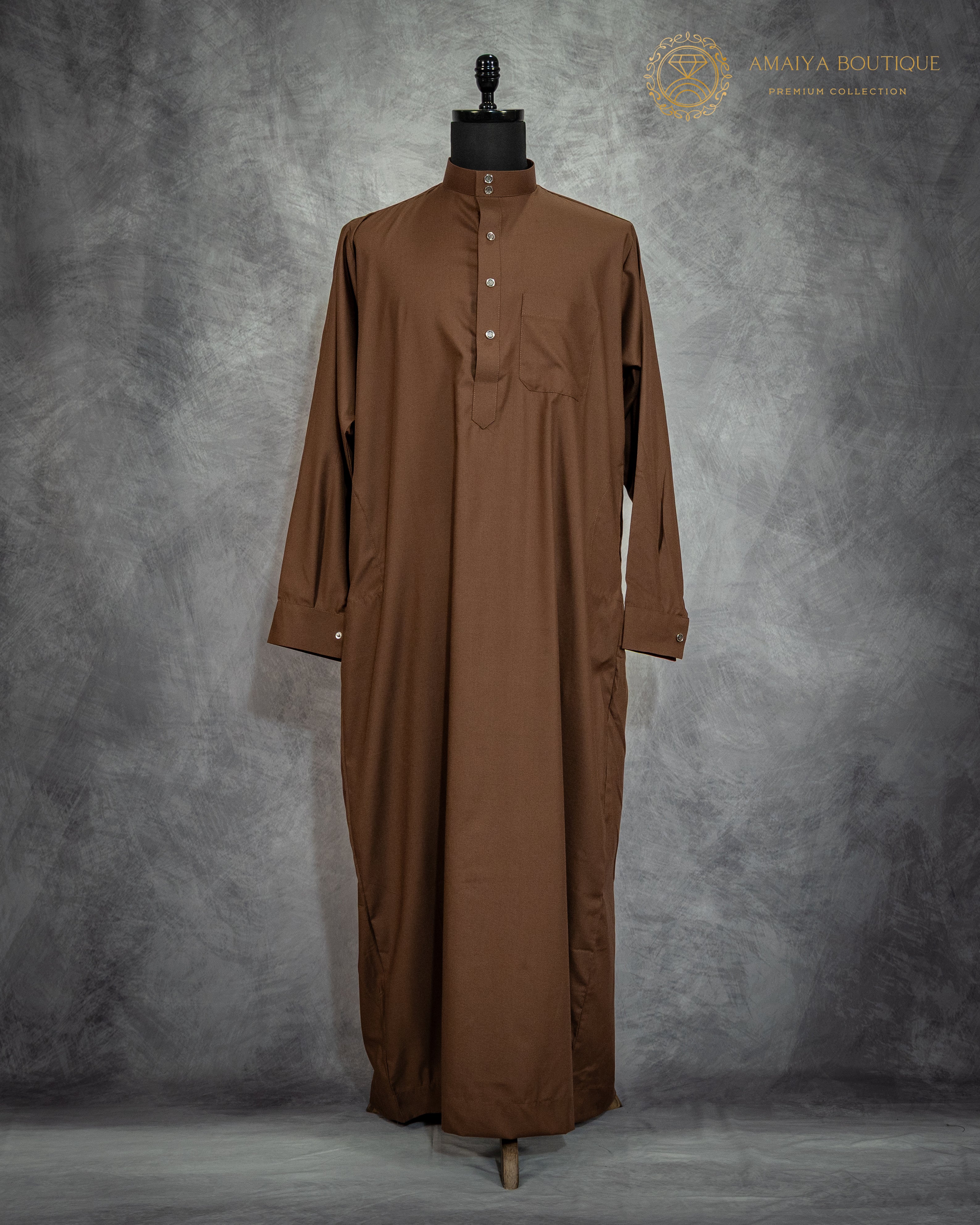 Saudi Kandura - Brown