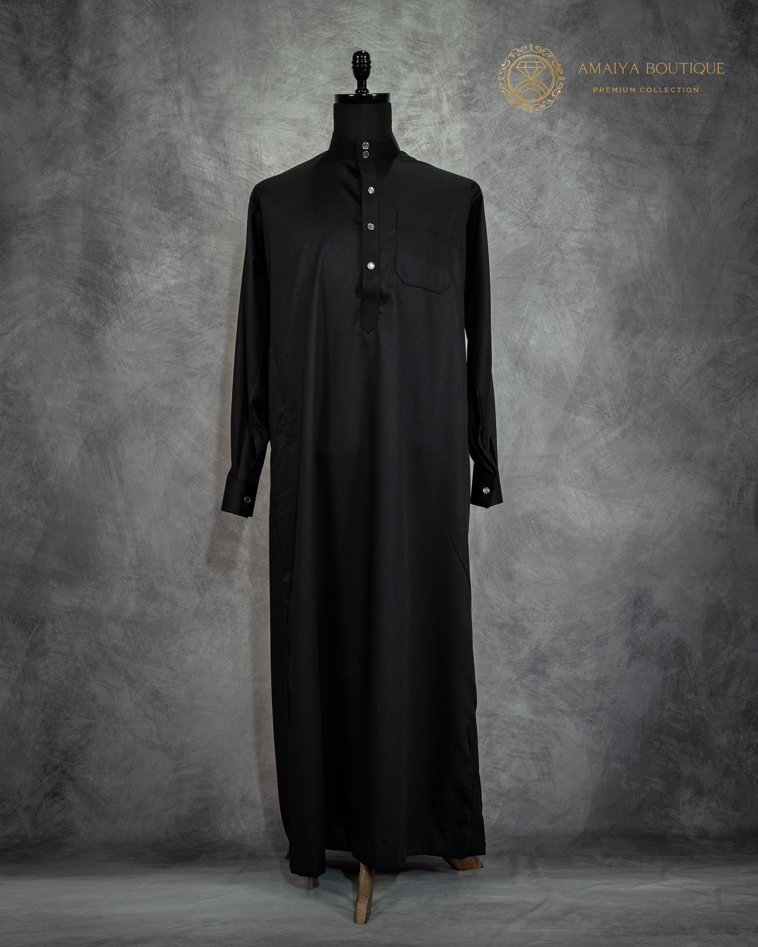 Saudi Kandura - Black