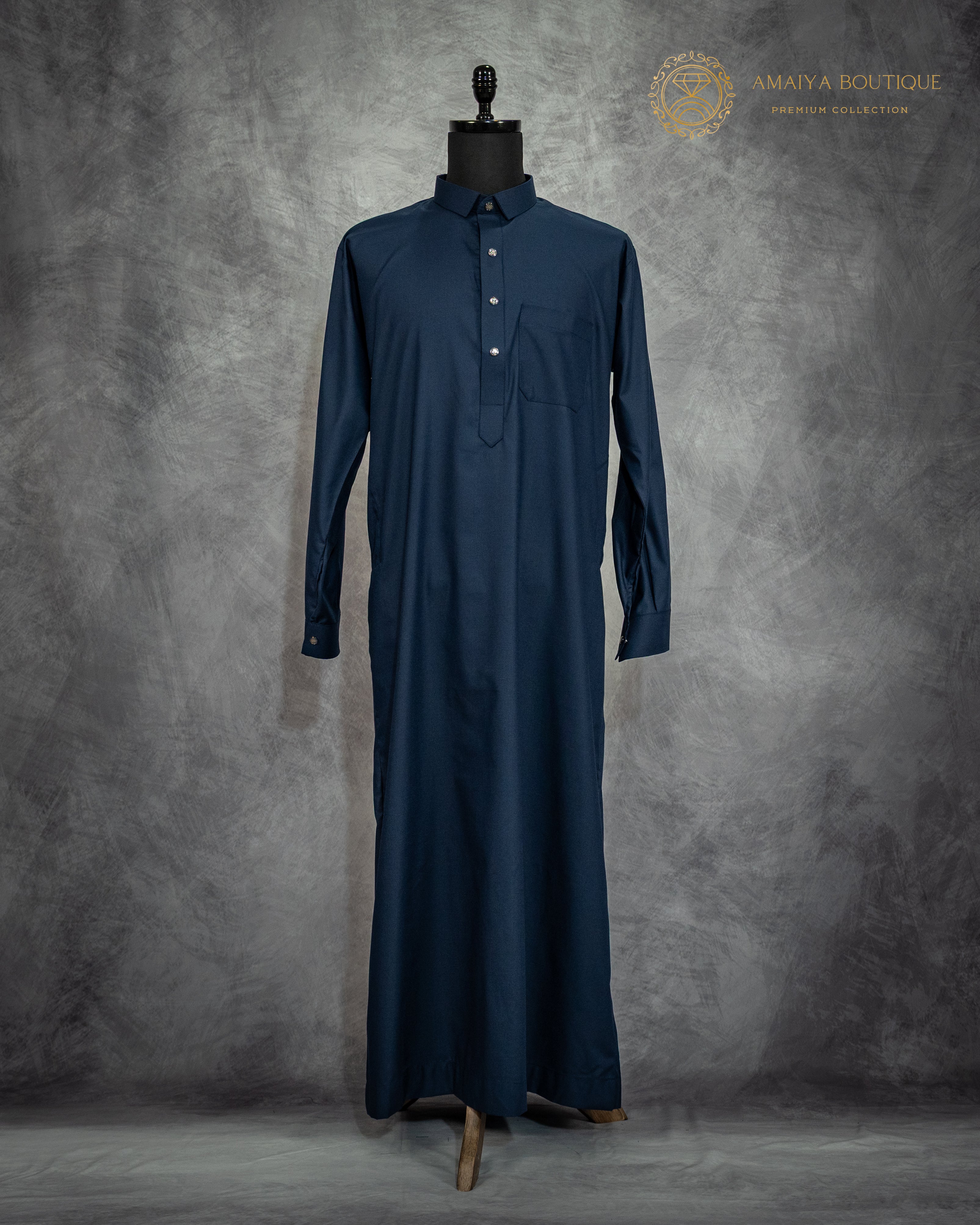 Qatari Kandura - Navy