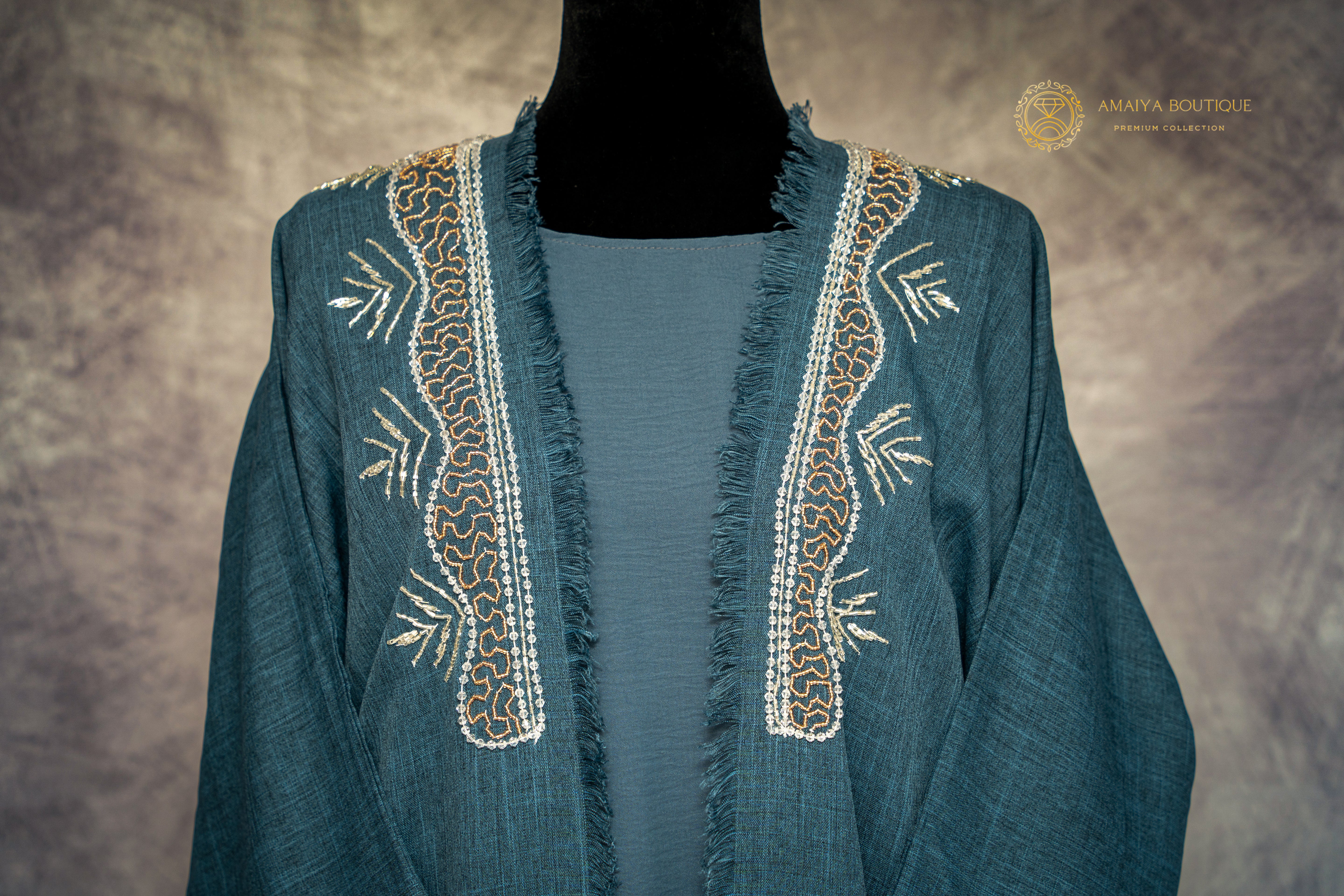 Jumeirah Sea Blue Abaya