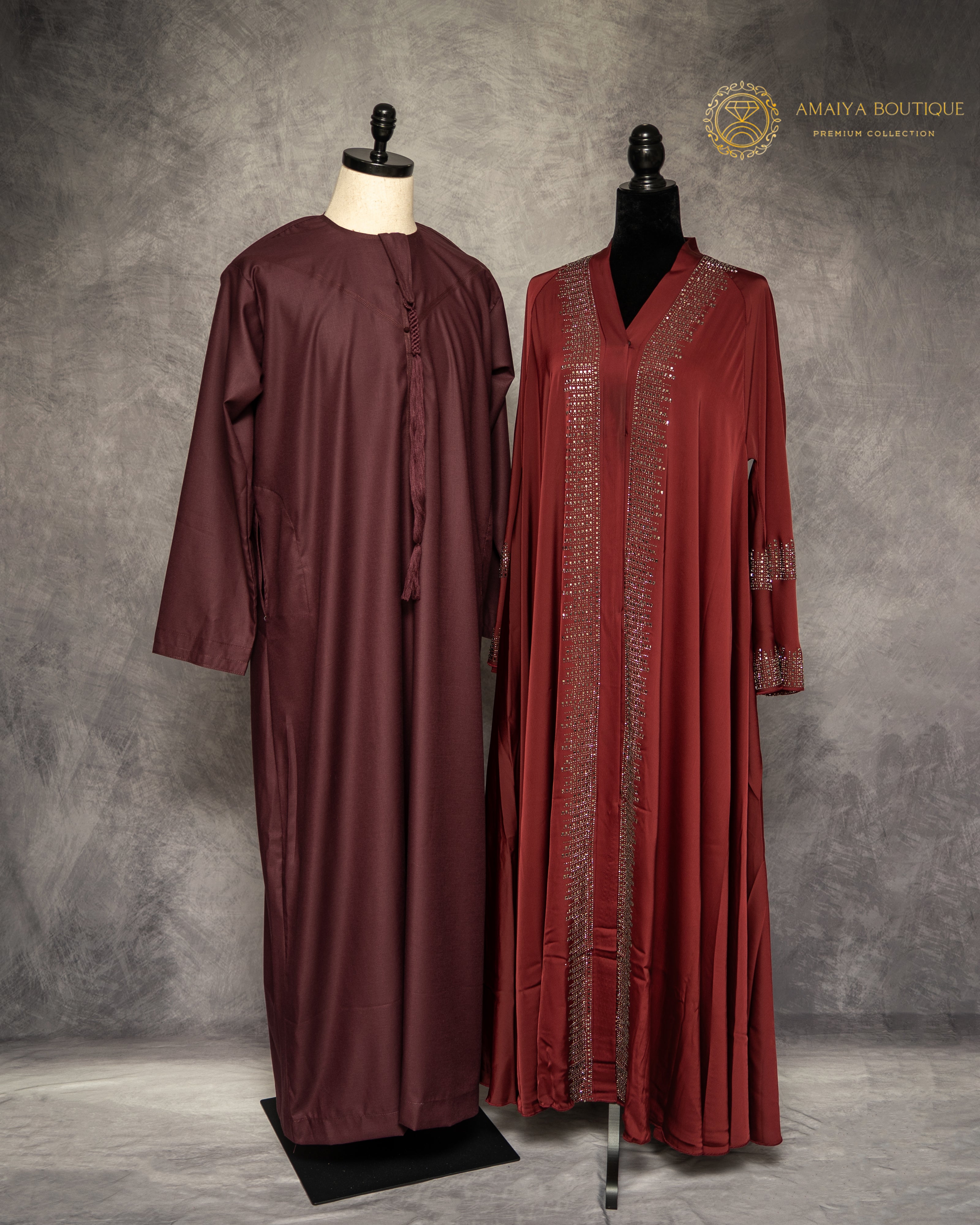 Emirati Kandura- Maroon Thobe