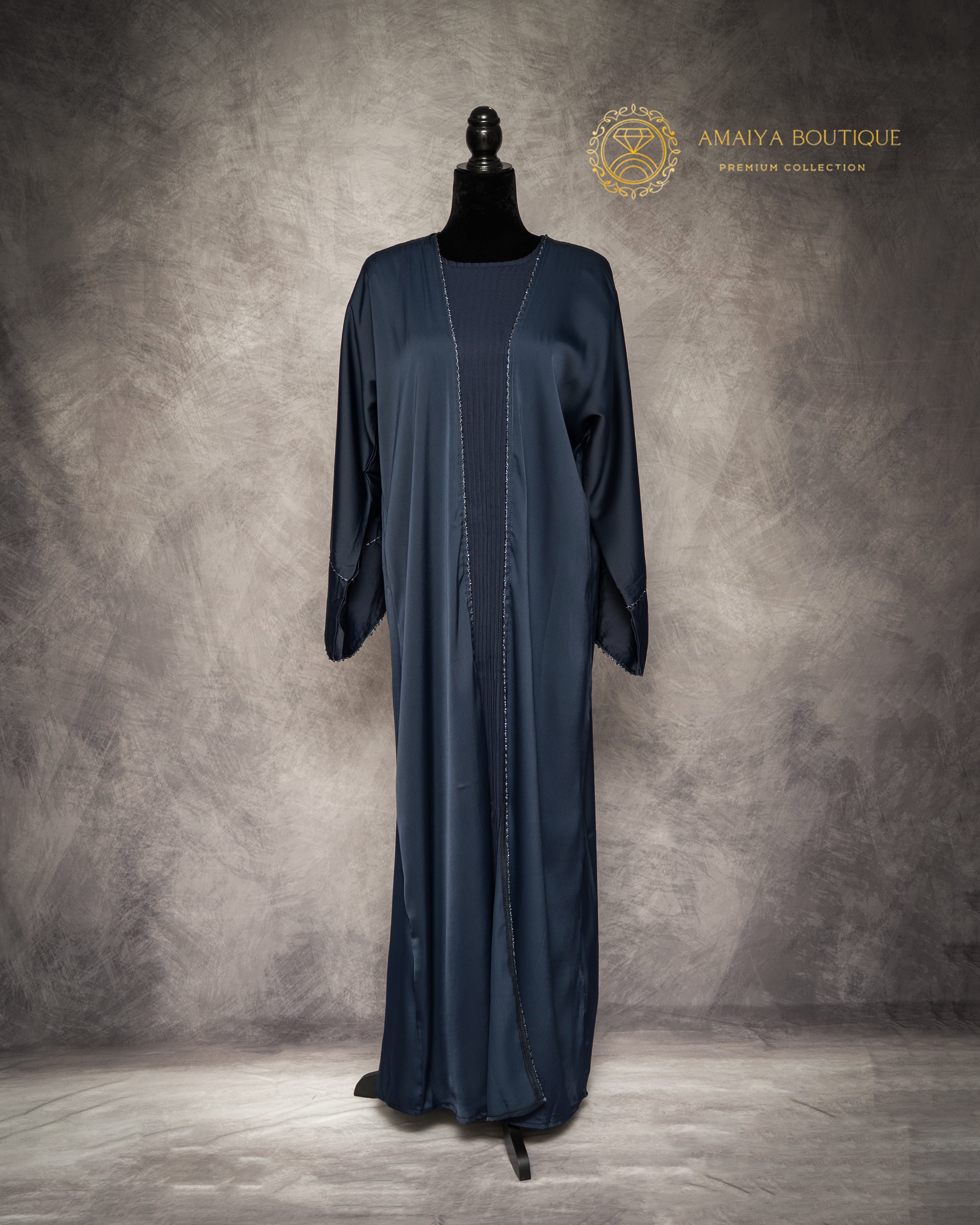 Sanah Navy Blue Abaya