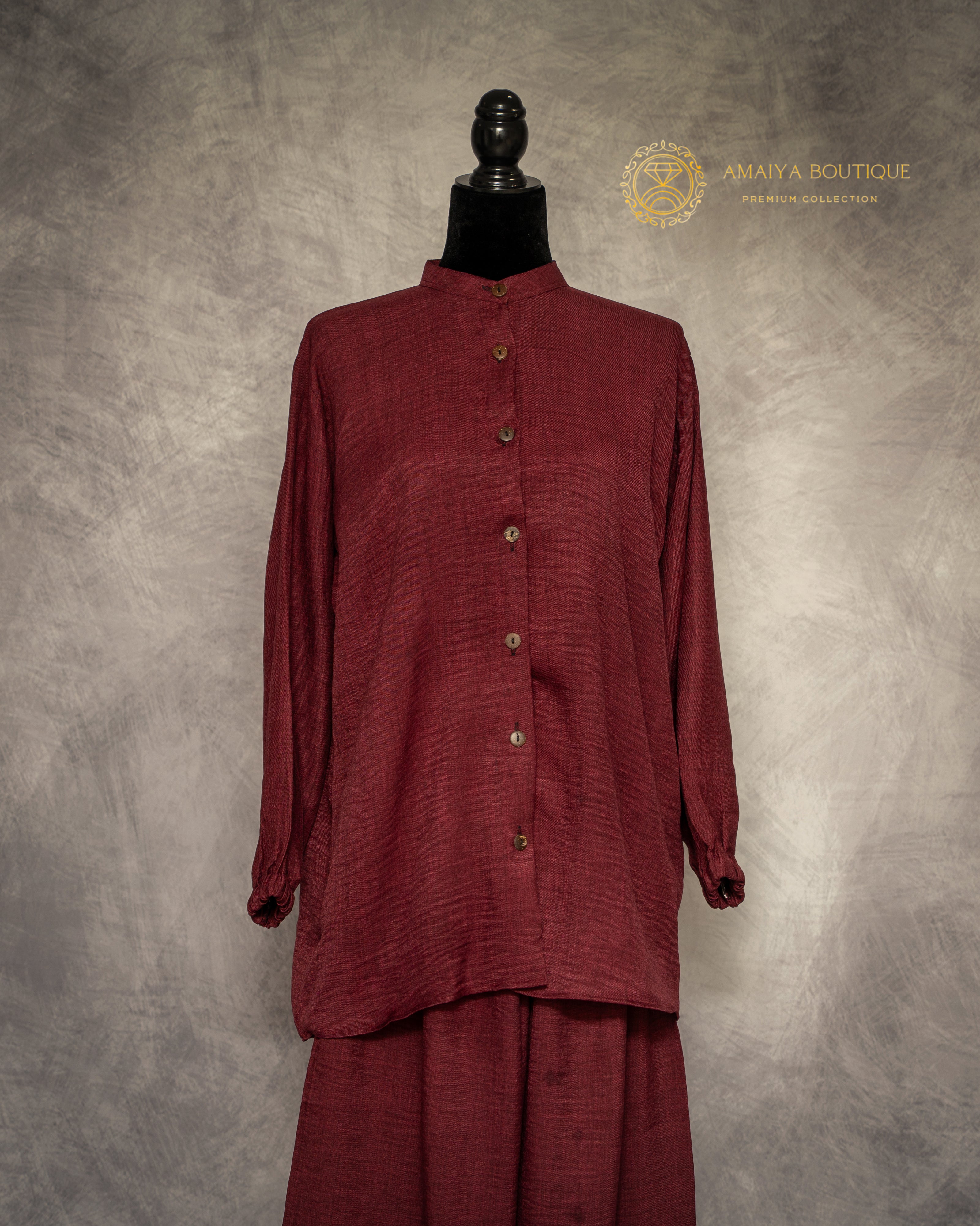 Versatile Co-ord Set - Maroon