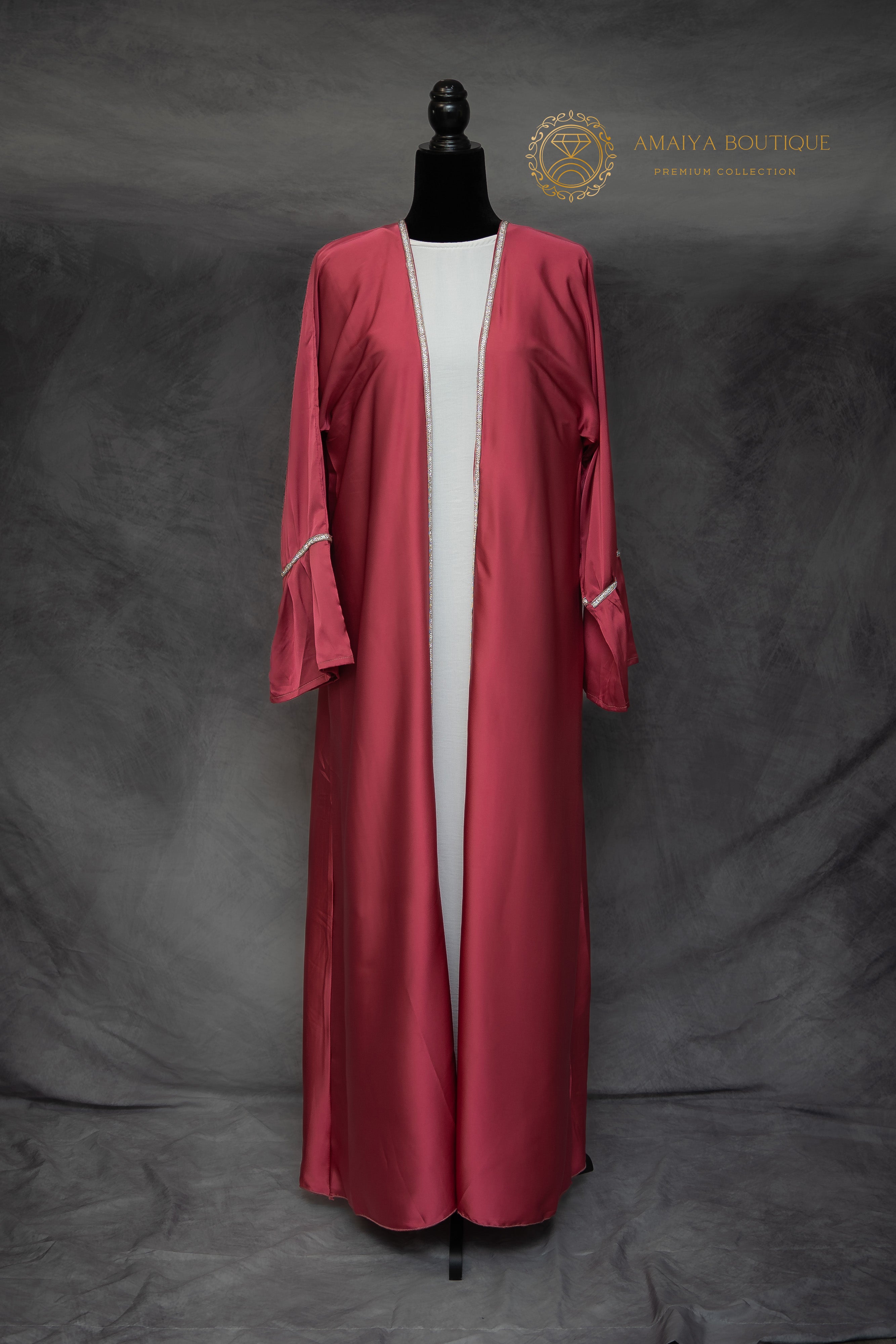 Firoza Pink Abaya