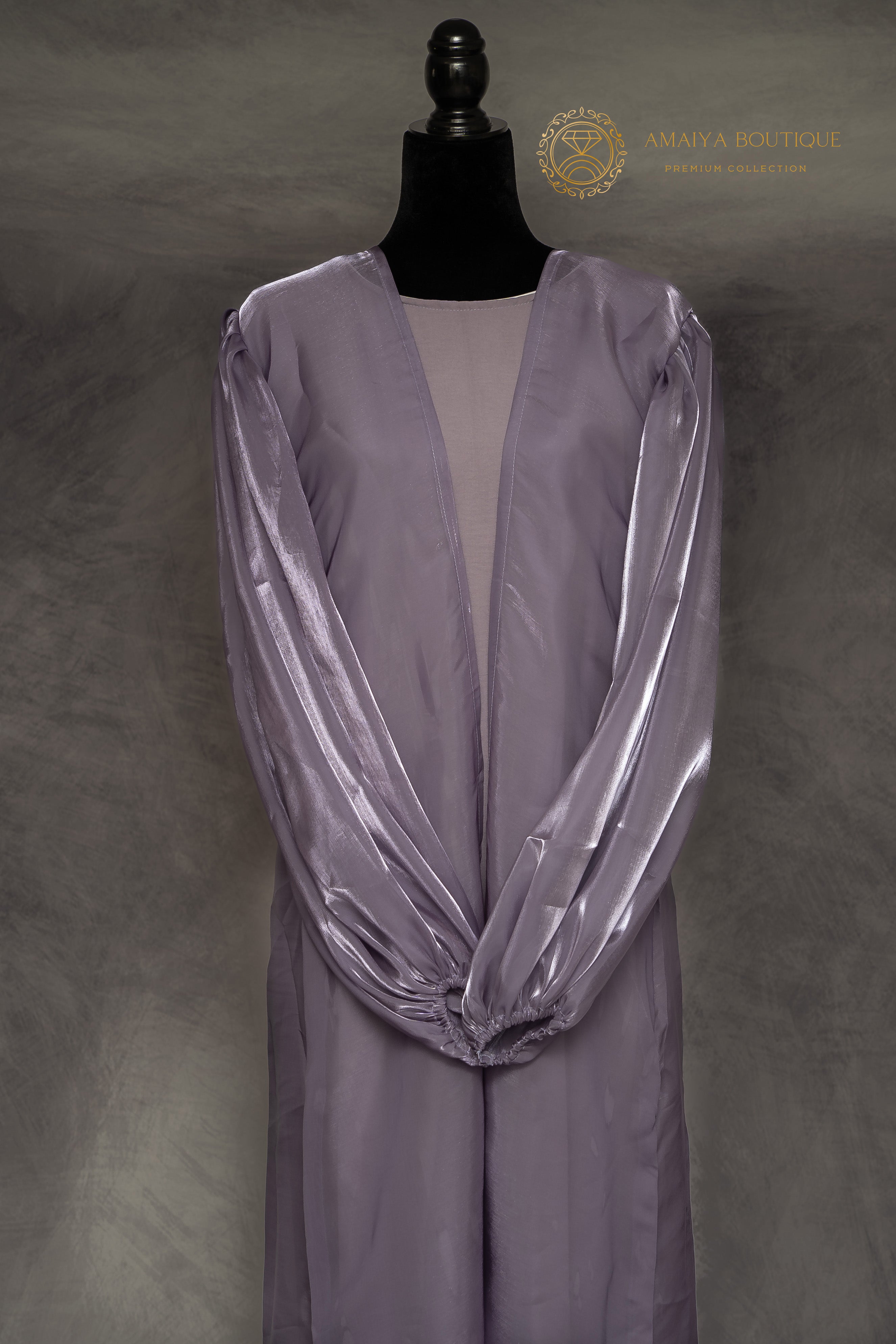Lilac Purple Abaya