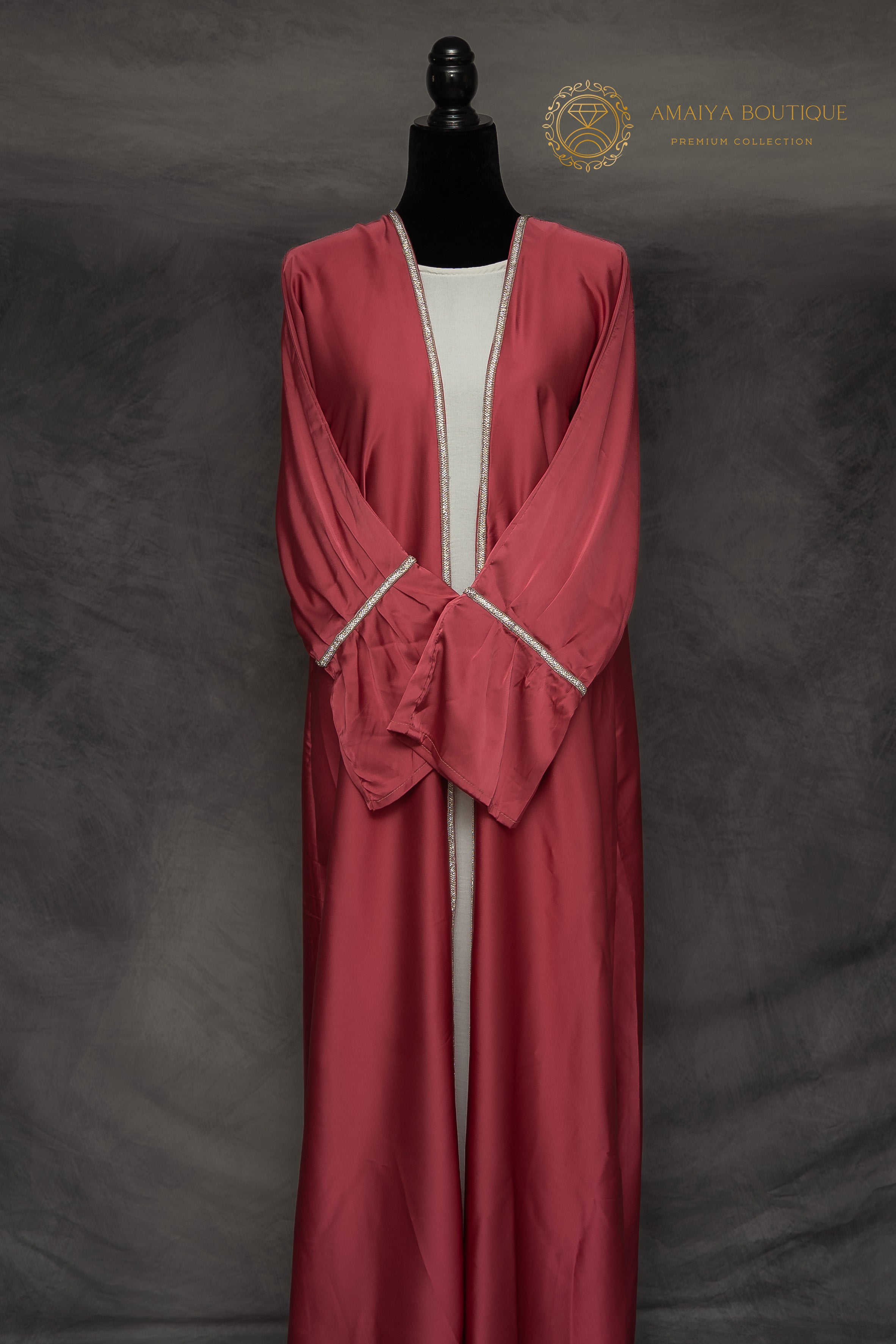 Firoza Pink Abaya