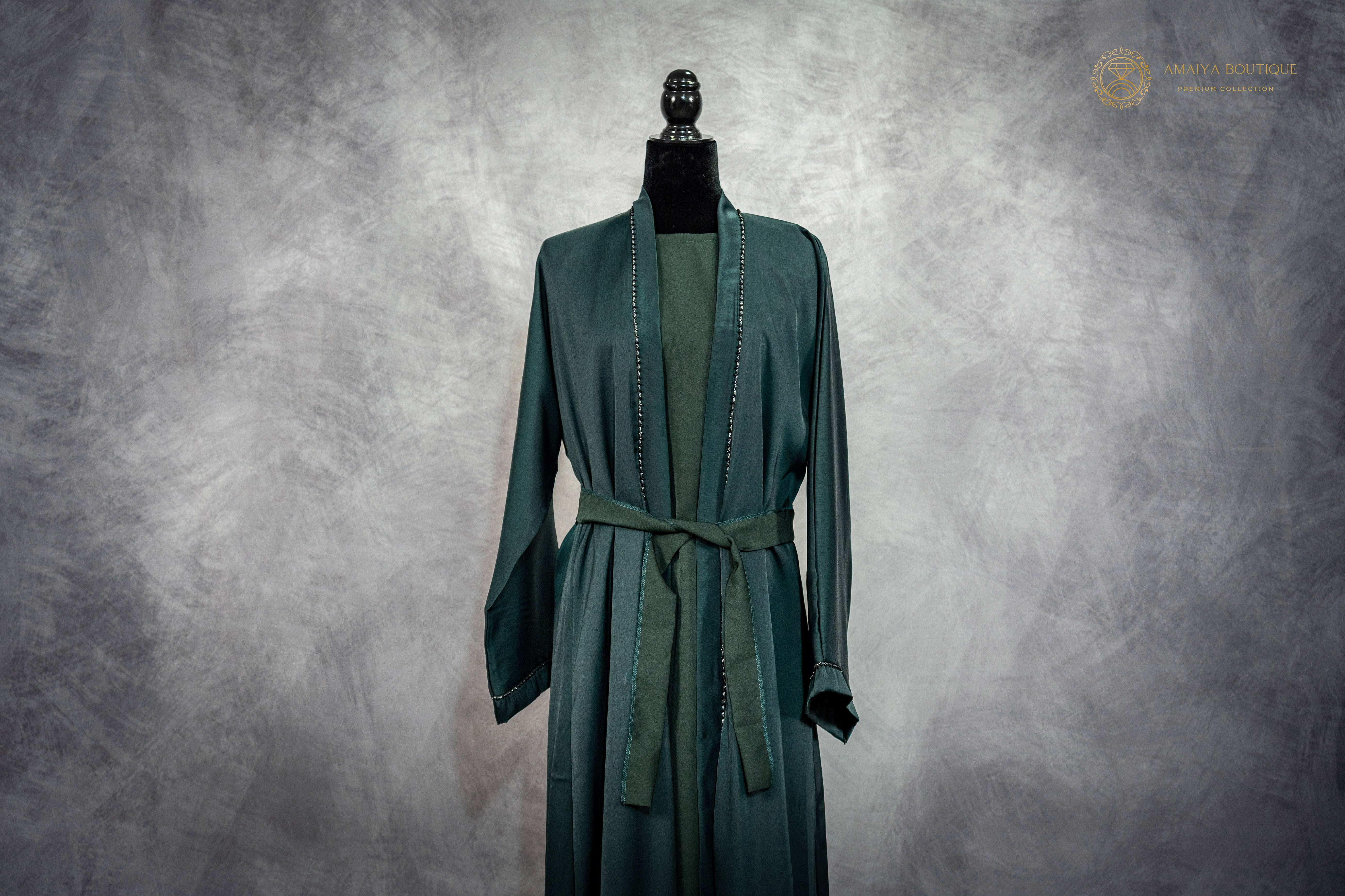 Verdah Green Abaya