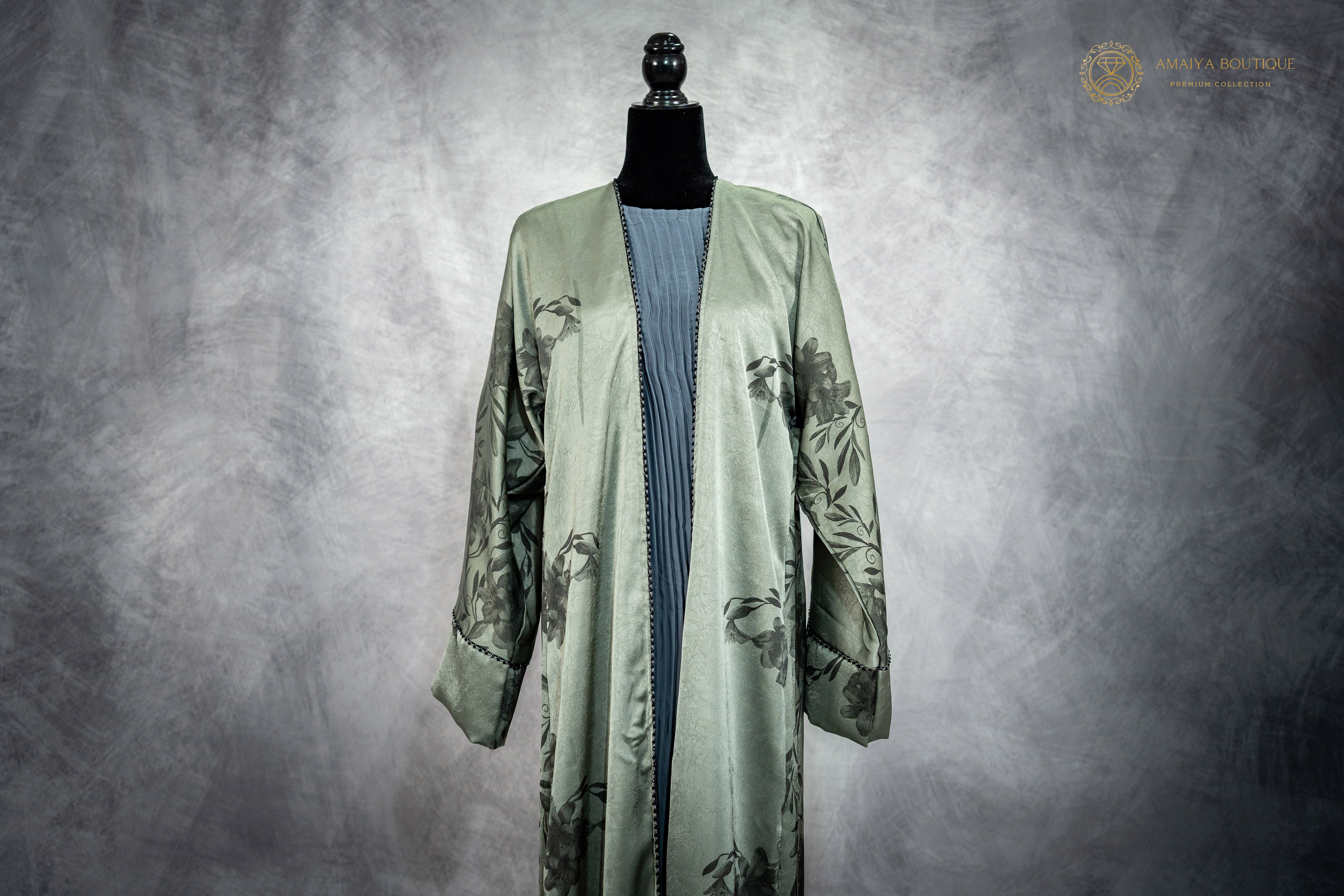 Layali Green Abaya