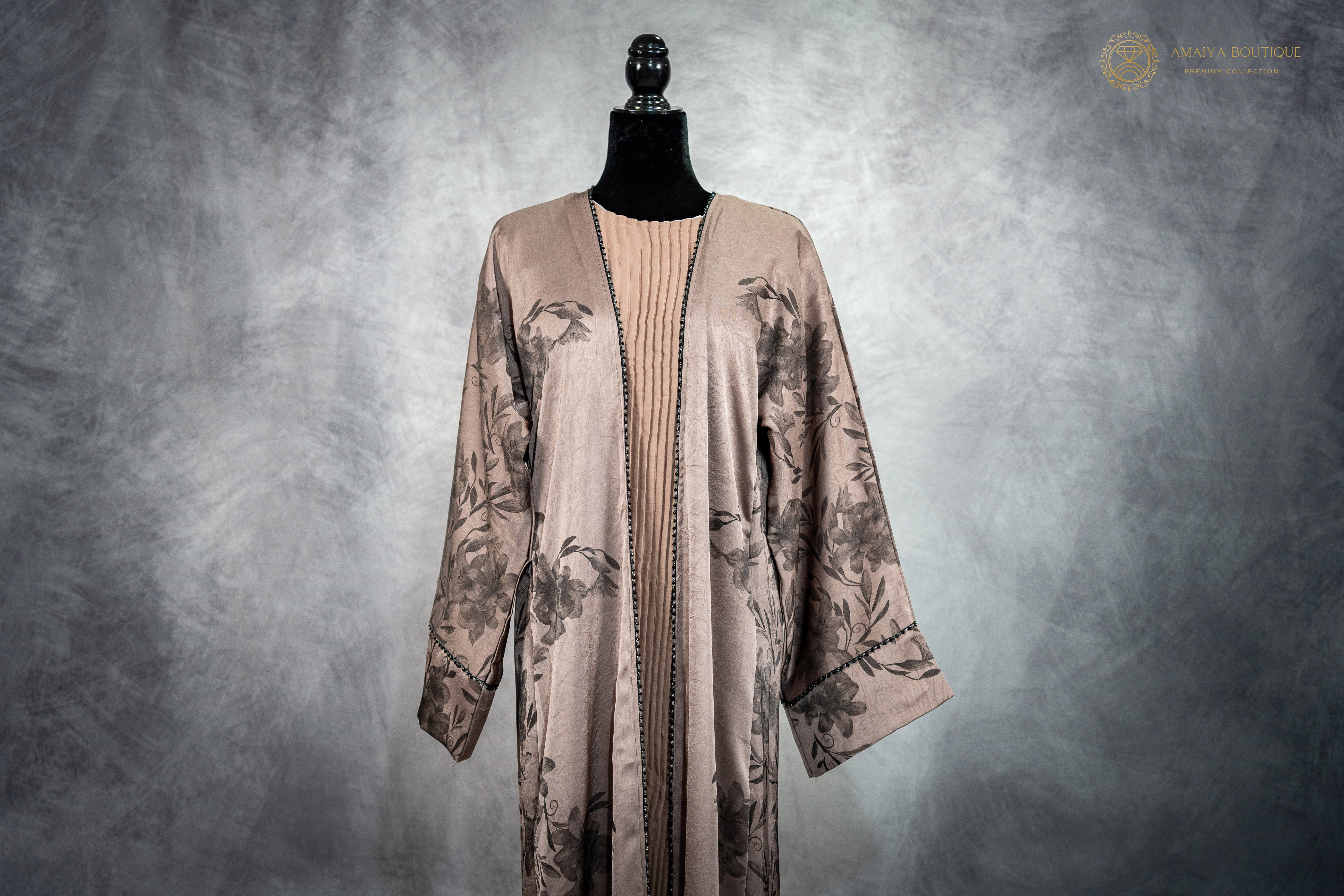Layali Taupe Abaya