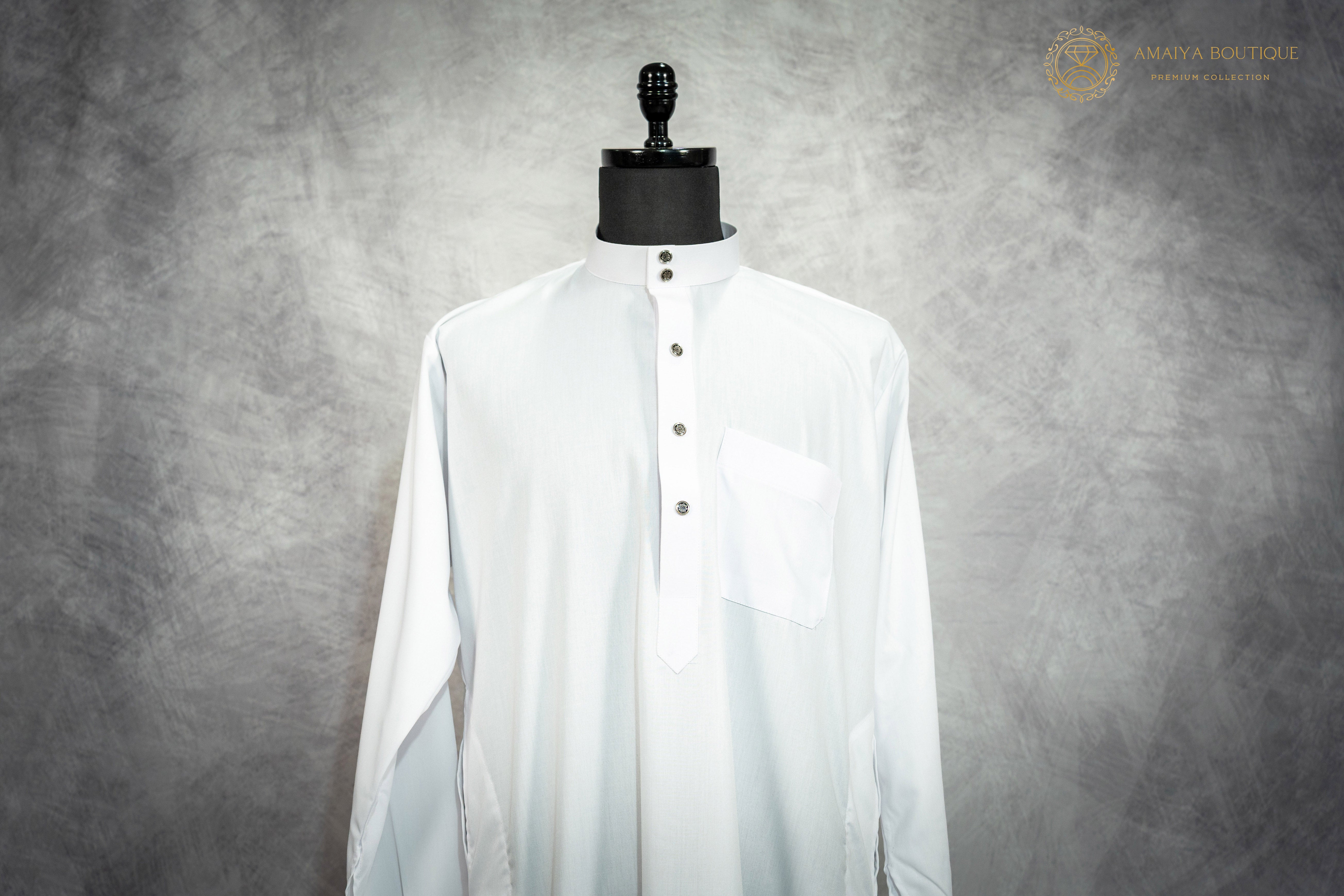 Saudi Kandura - White