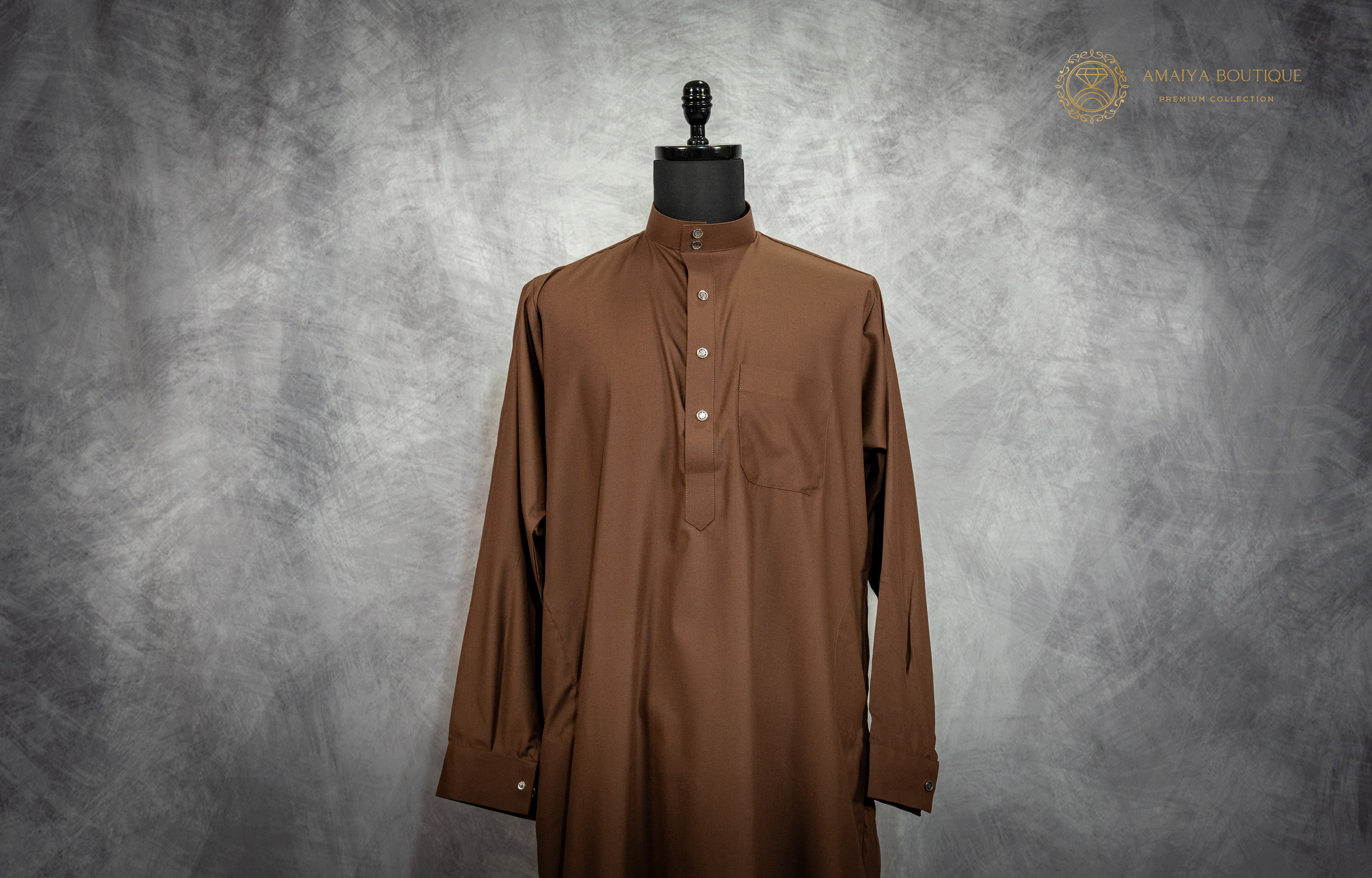 Saudi Kandura - Brown