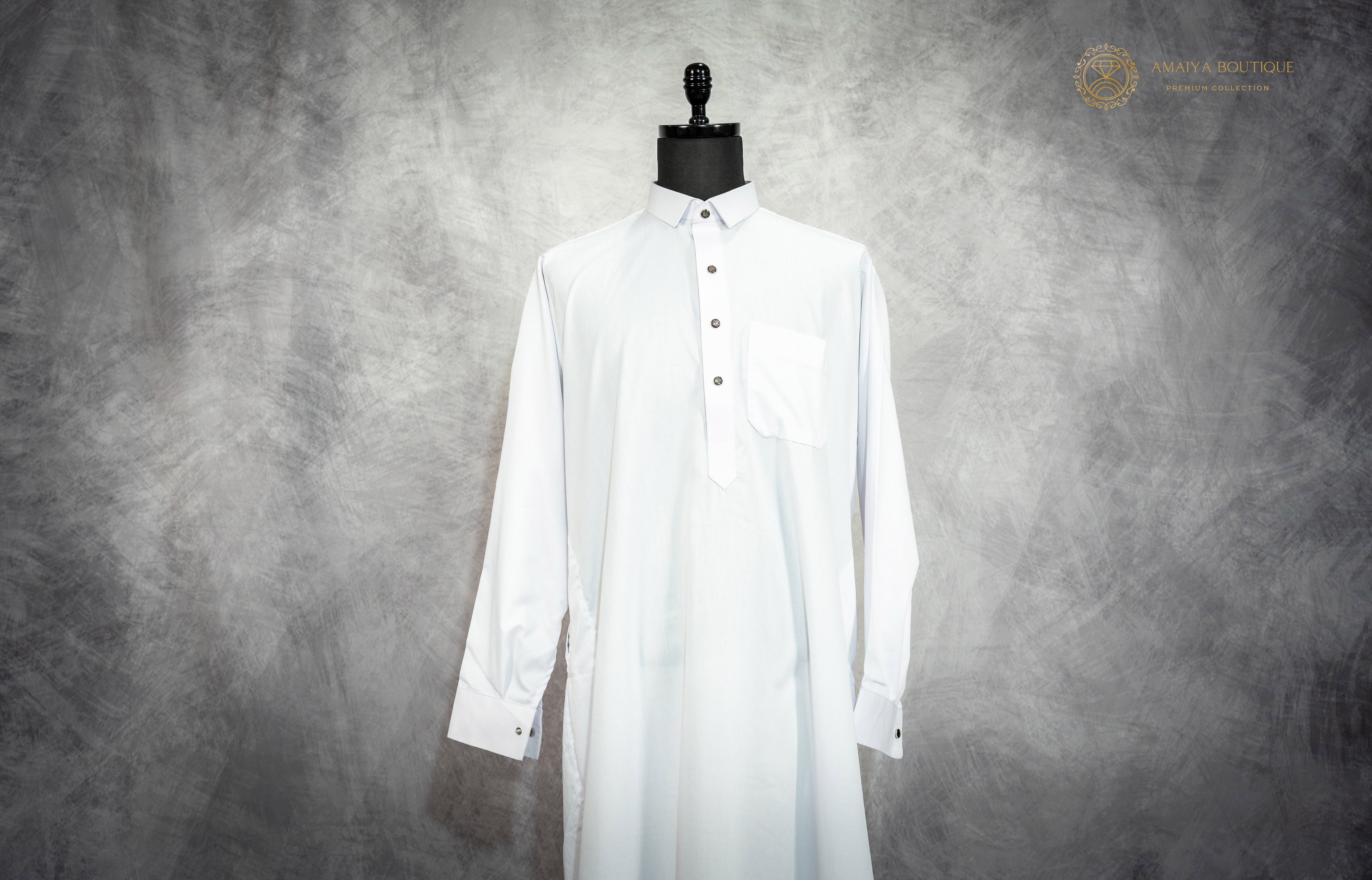 Qatari Kandura - White