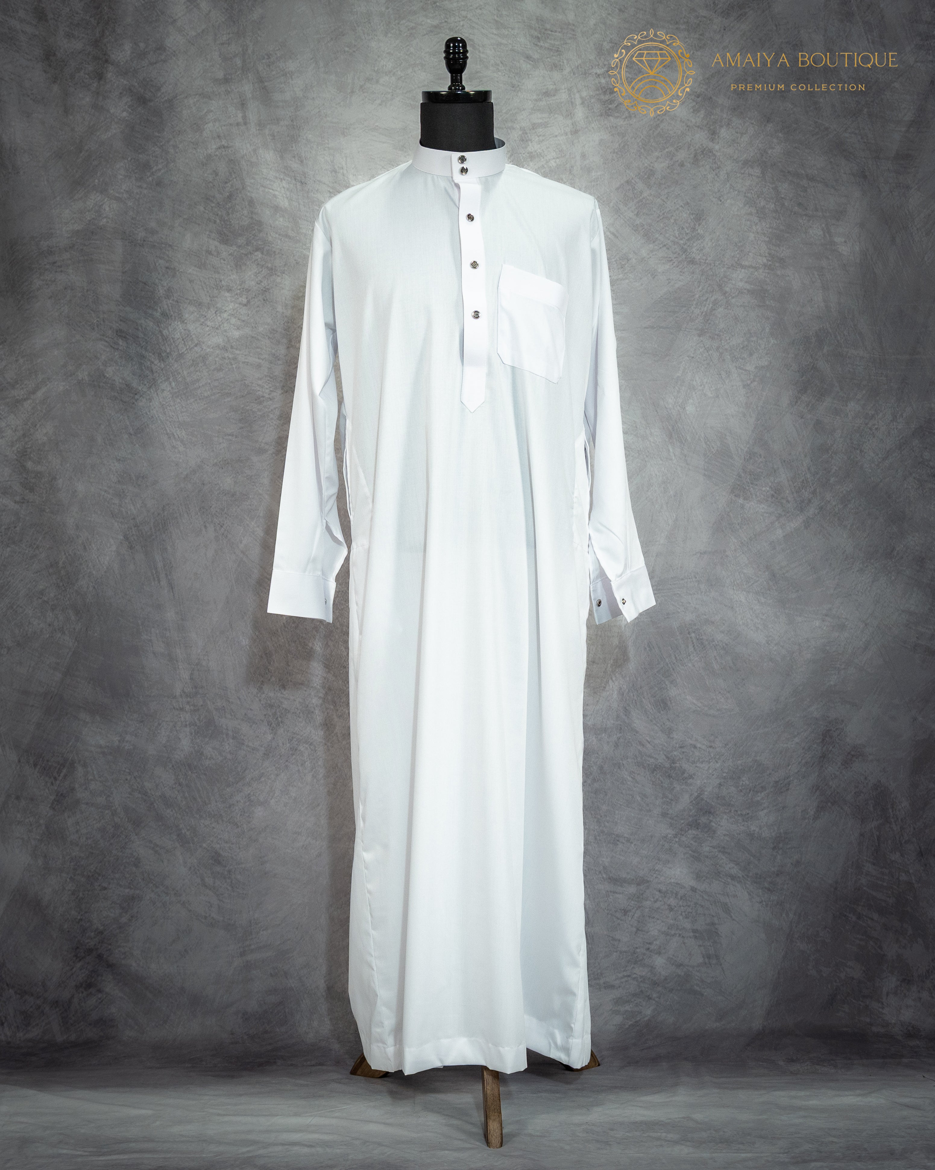 Saudi Kandura - White