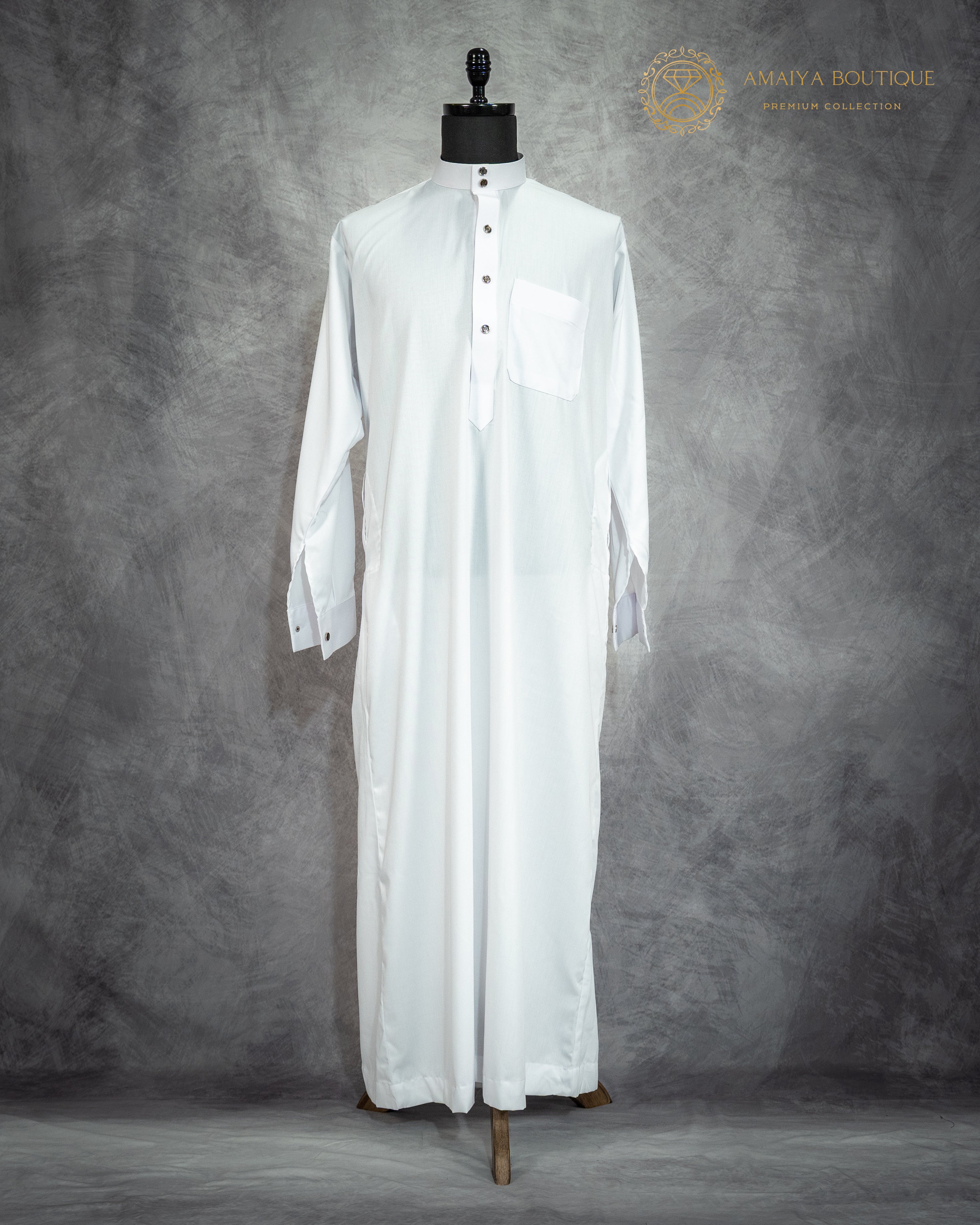 Saudi Kandura - White