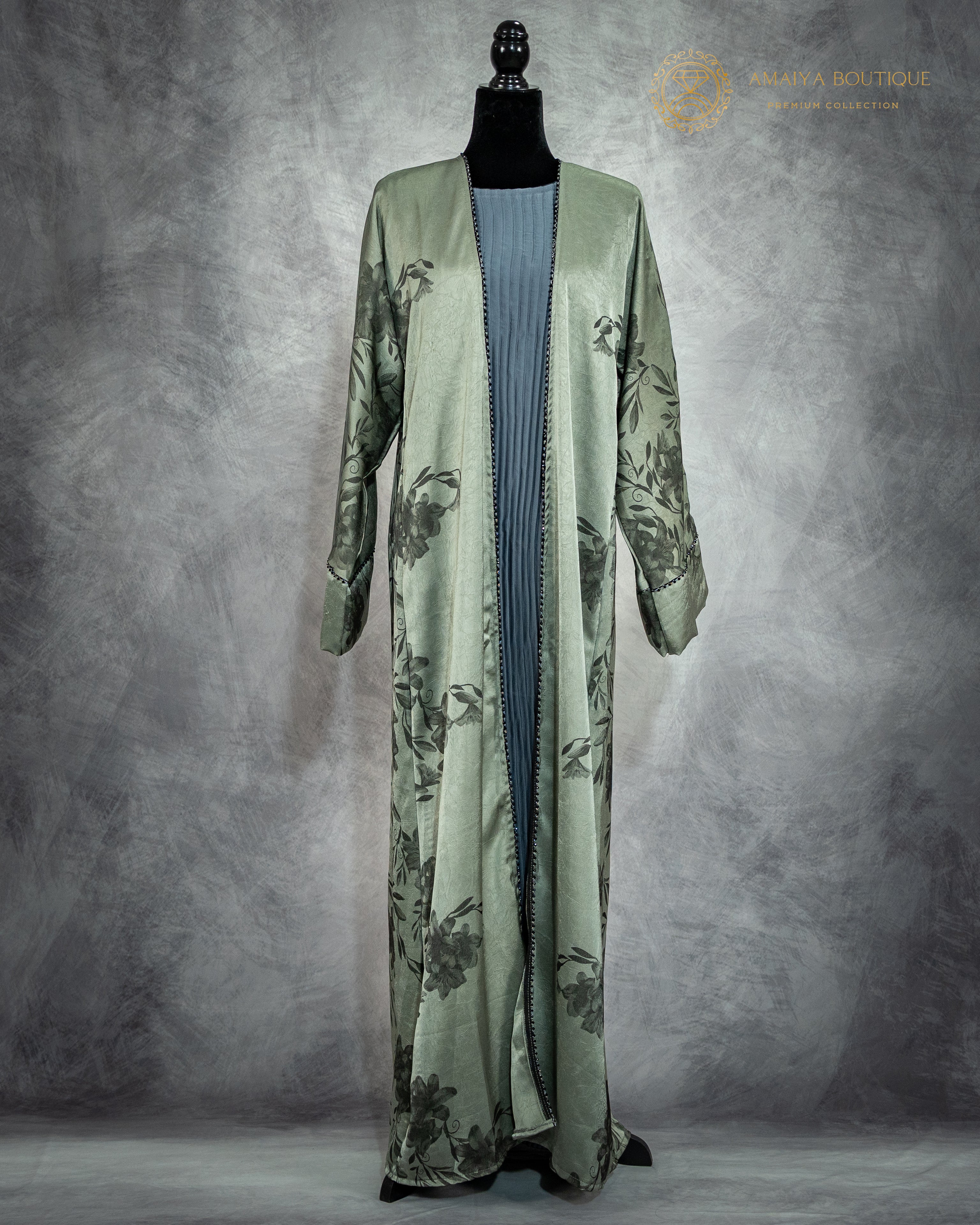 Layali Green Abaya