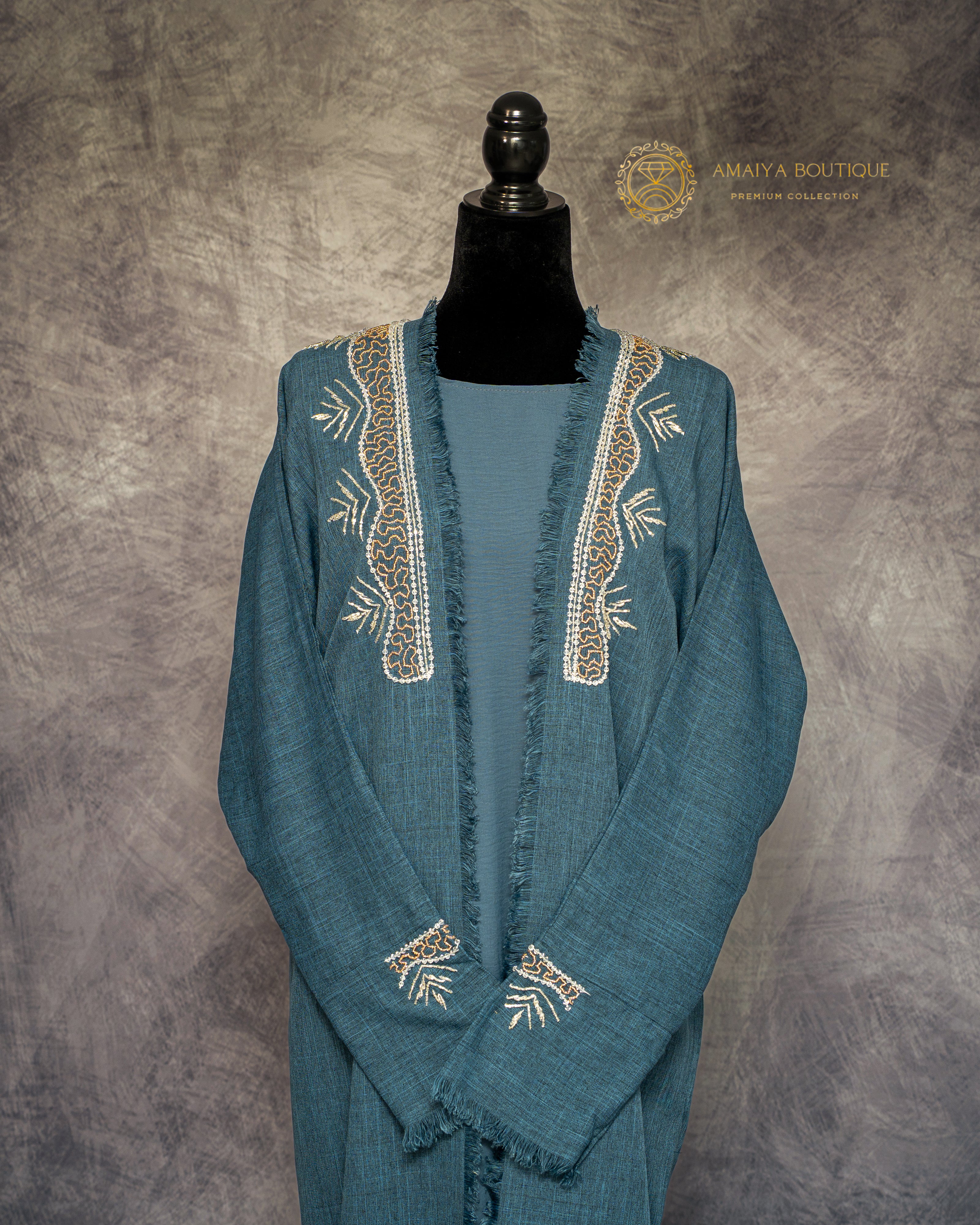 Jumeirah Sea Blue Abaya