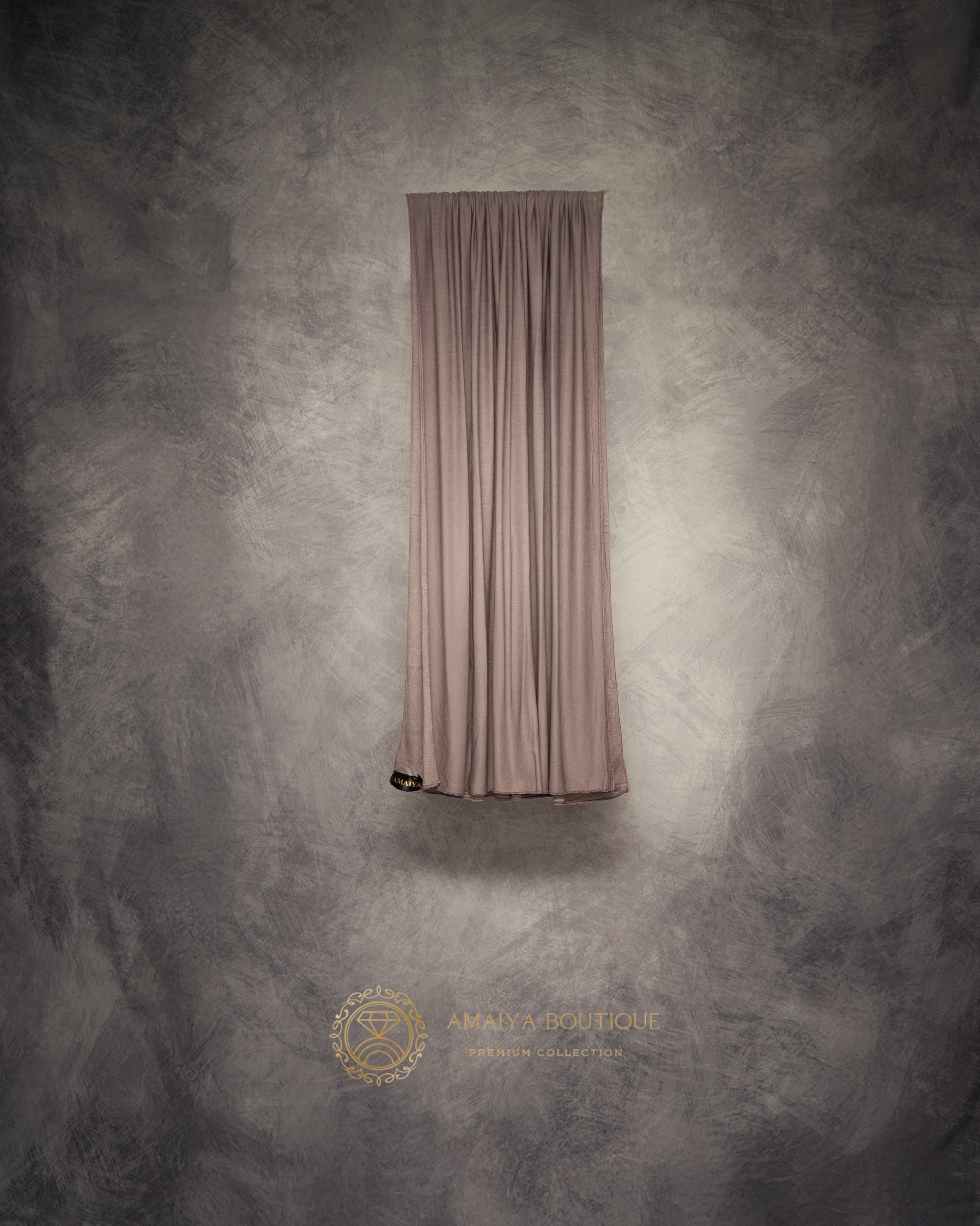 Premium Jersey Hijab - Light Mink