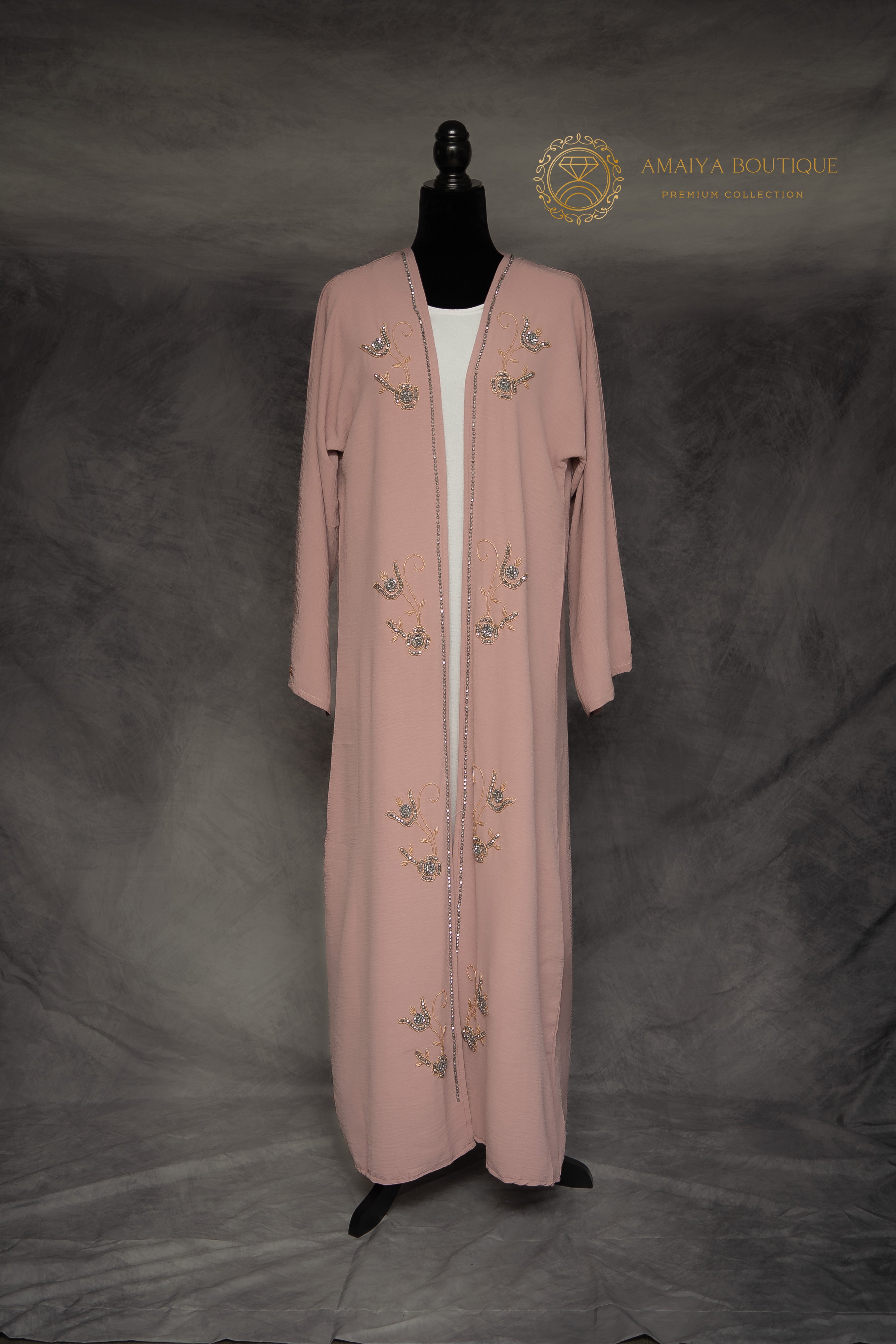 Jasmine Pink Abaya