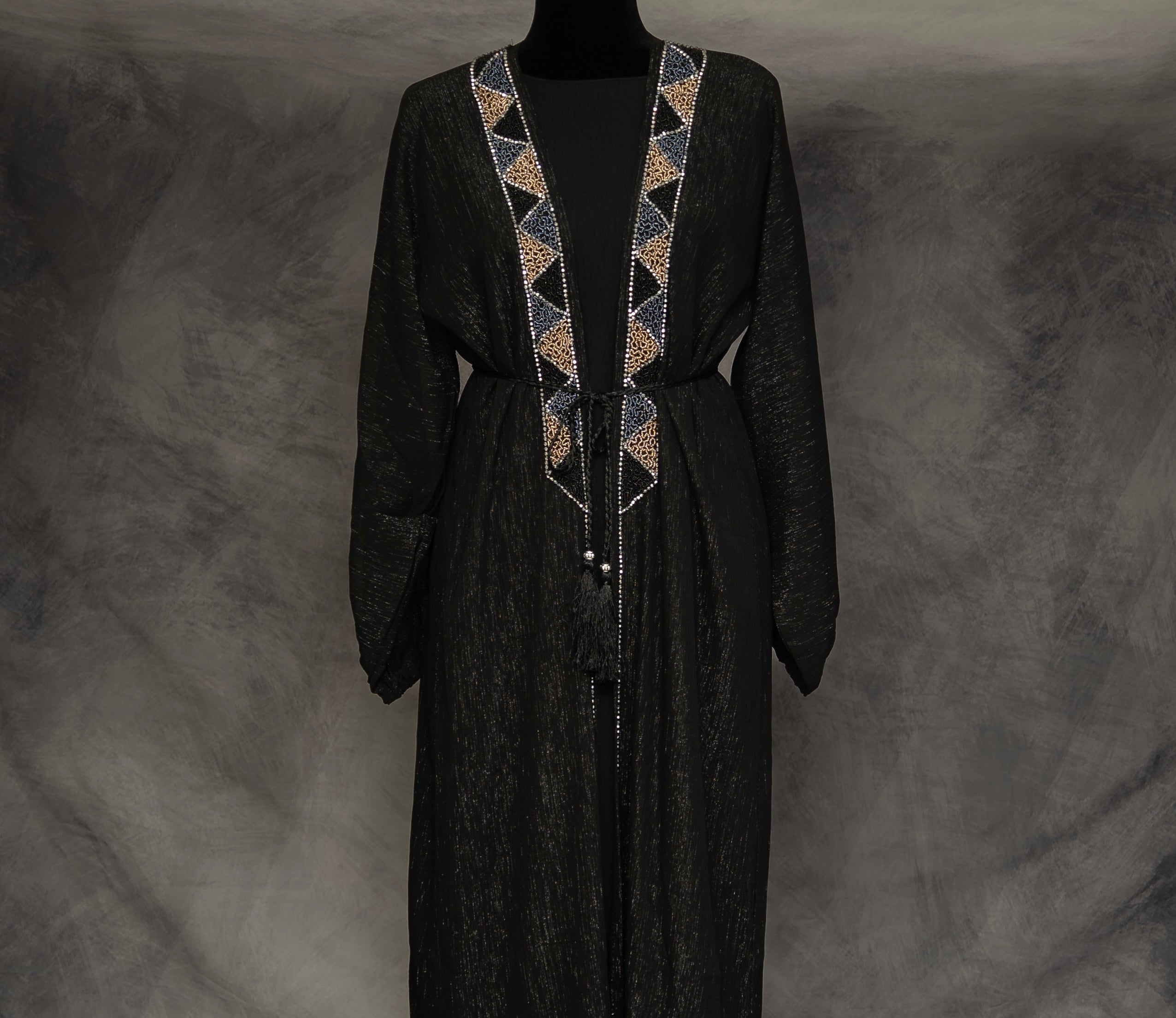 Moonlight Black Abaya