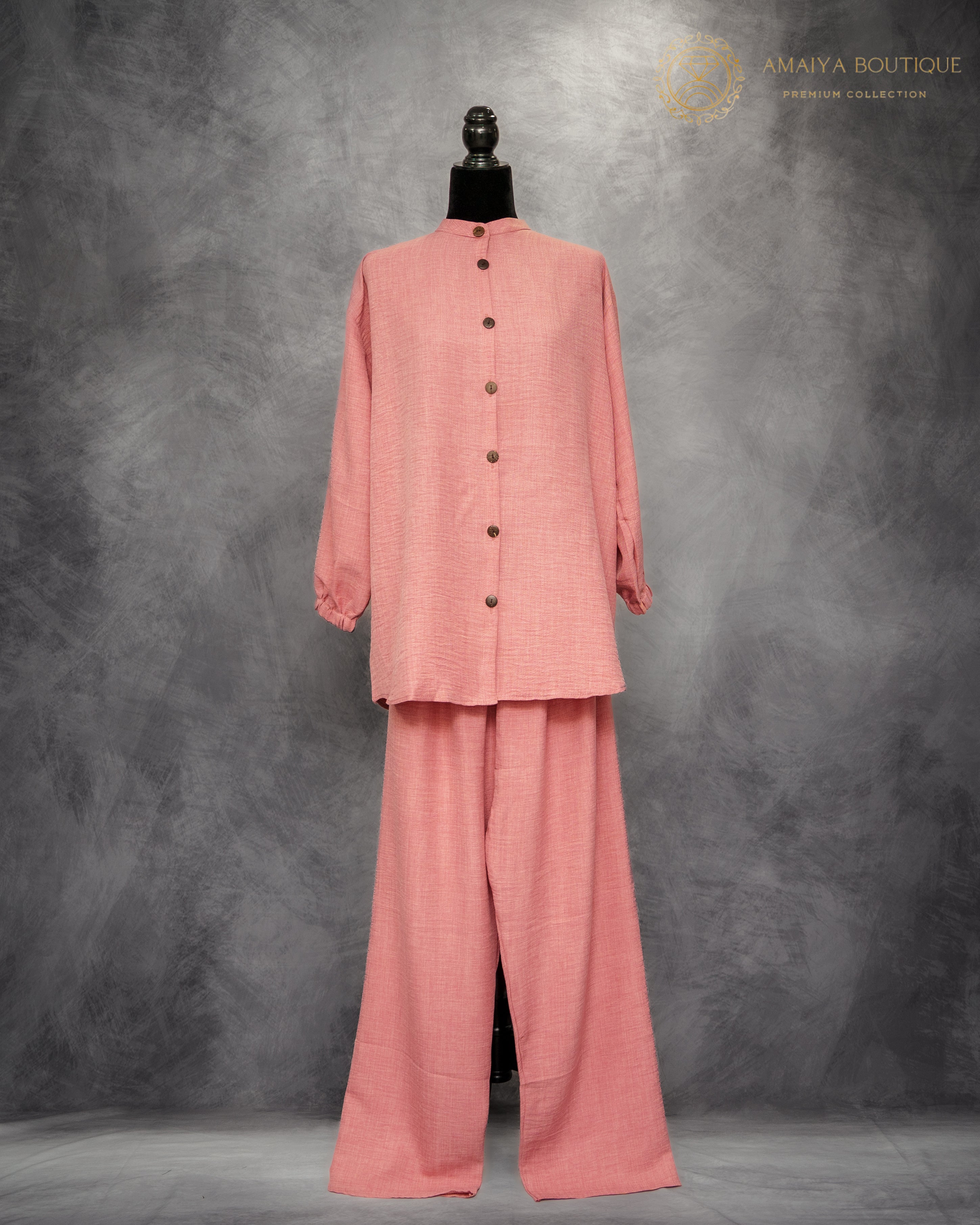 Versatile Co-ord Set - Soft Pink