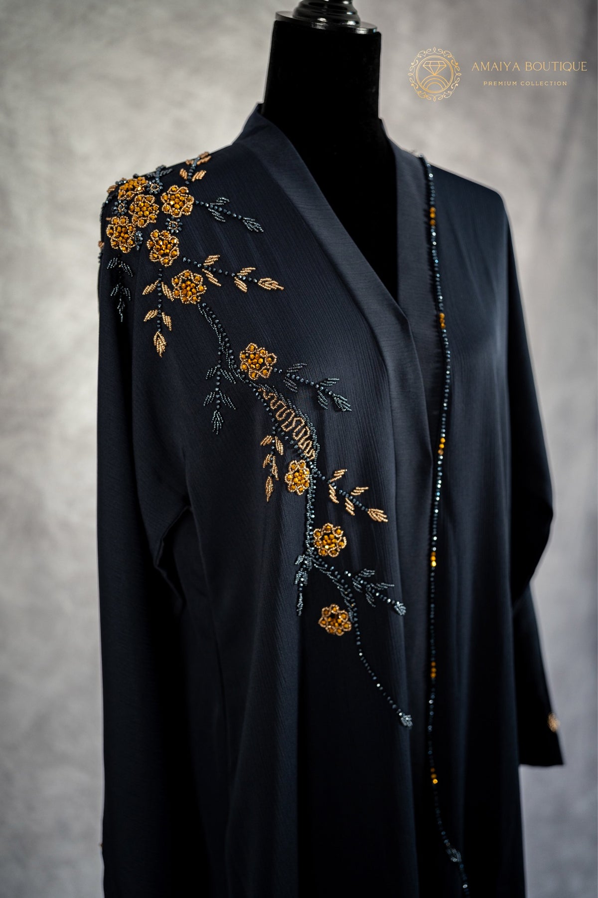 NEW Midnight Blue Abaya