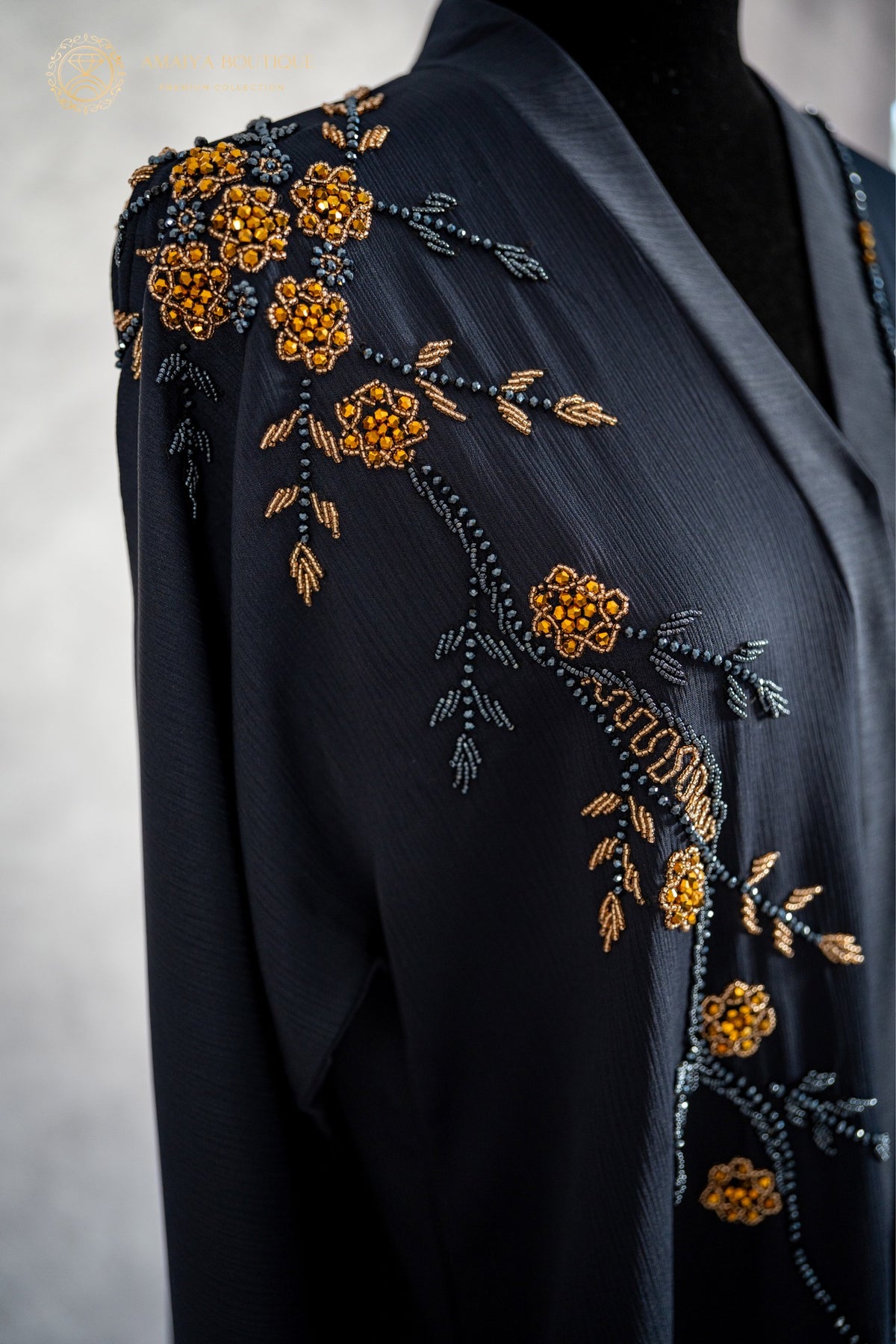NEW Midnight Blue Abaya